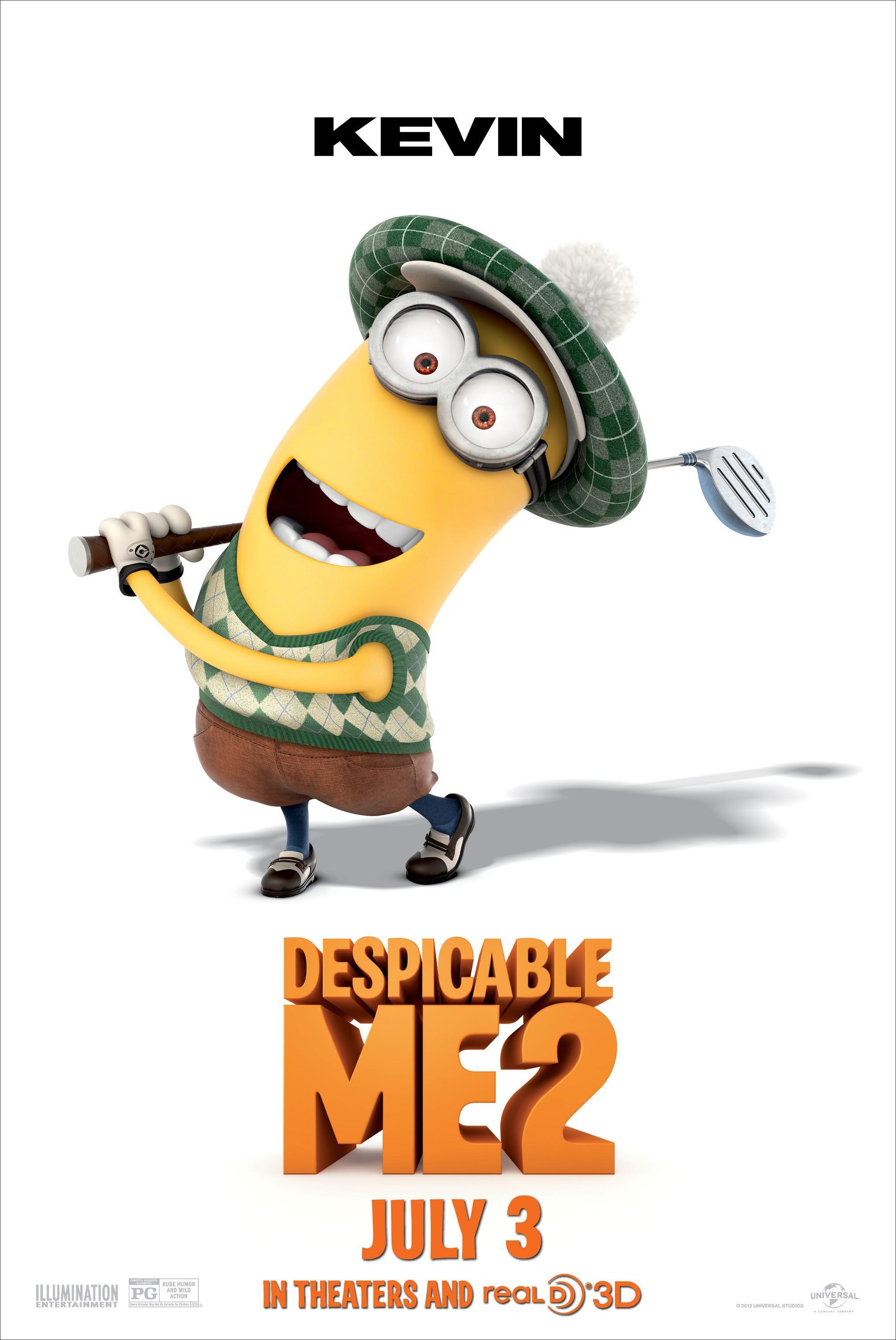 Постер фильма Гадкий Я 2 | Despicable Me 2