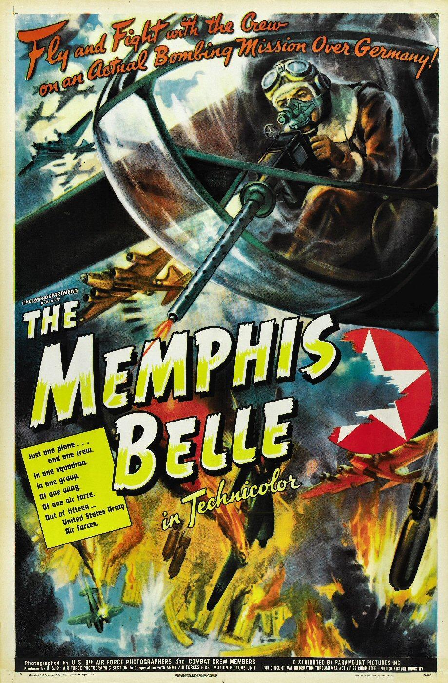 Постер фильма Мемфис Белль: история летающей крепости | Memphis Belle: A Story of a Flying Fortress