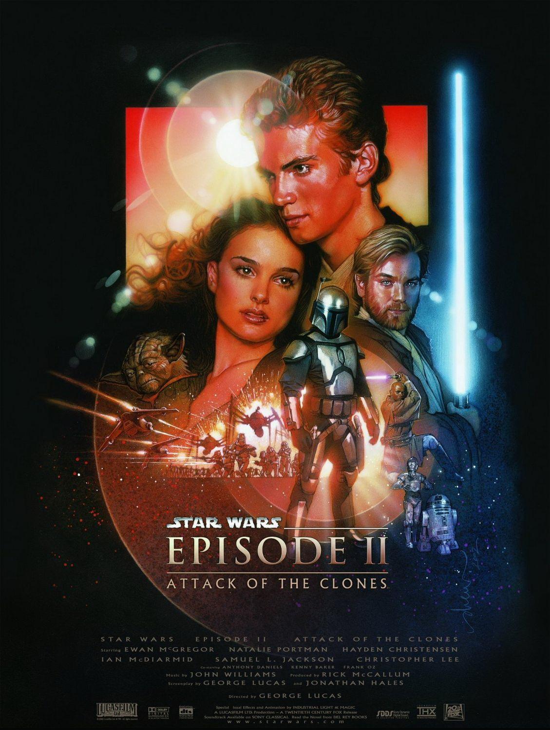 Постер фильма Звездные войны: Эпизод 2 - Атака клонов | Star Wars: Episode II - Attack of the Clones