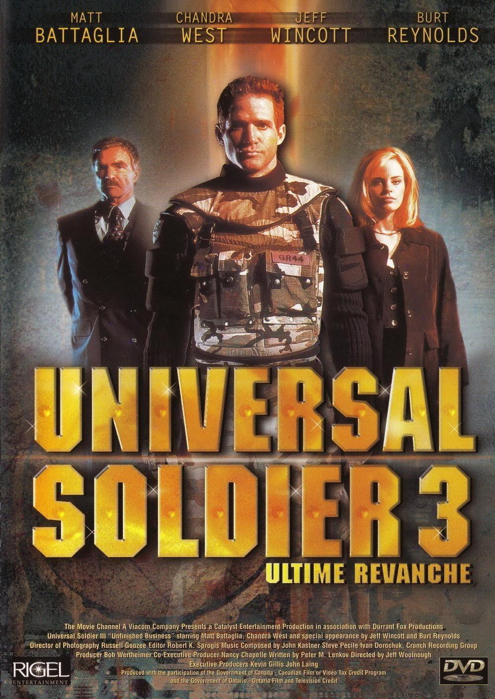 Постер фильма Универсальный солдат 3: Снова в деле | Universal Soldier III: Unfinished Business