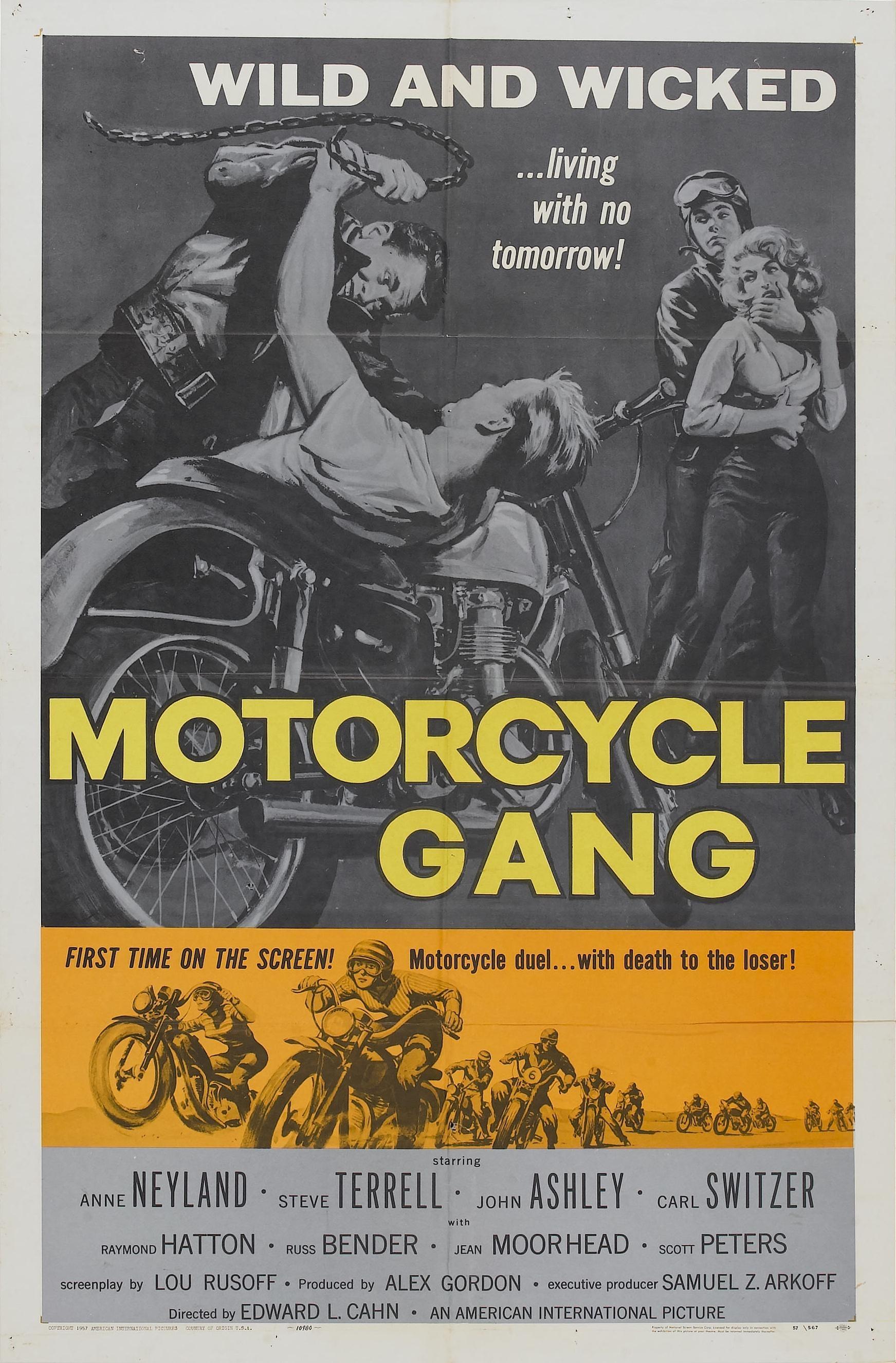 Постер фильма Motorcycle Gang