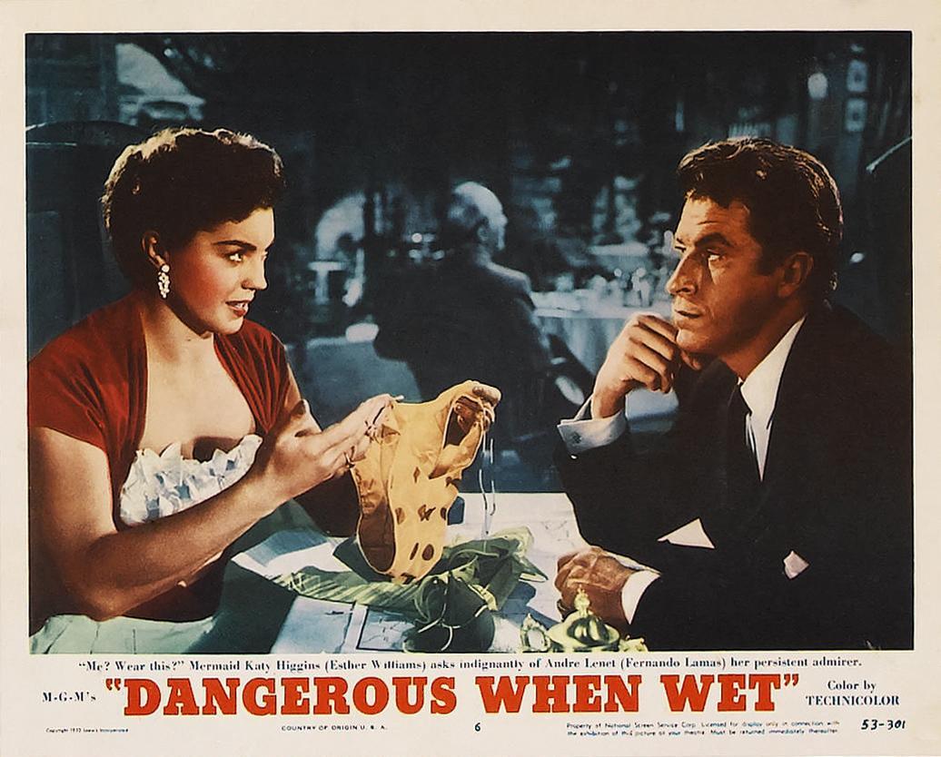 Постер фильма Dangerous When Wet
