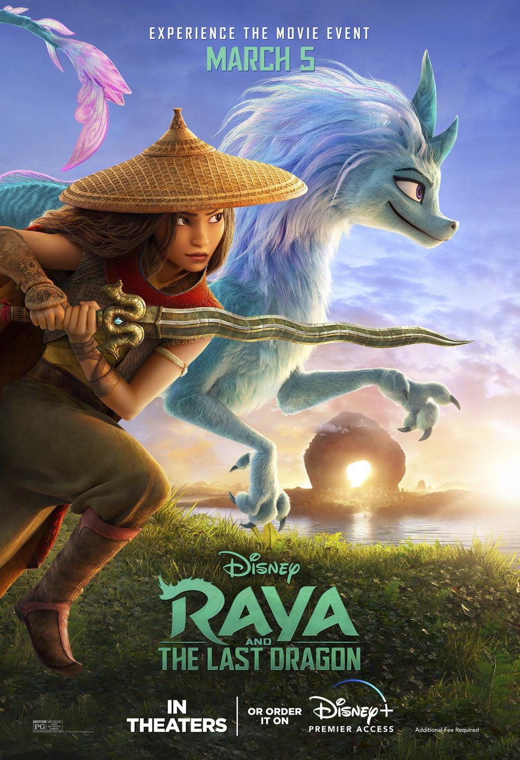 Постер фильма Райя и последний дракон | Raya and the Last Dragon