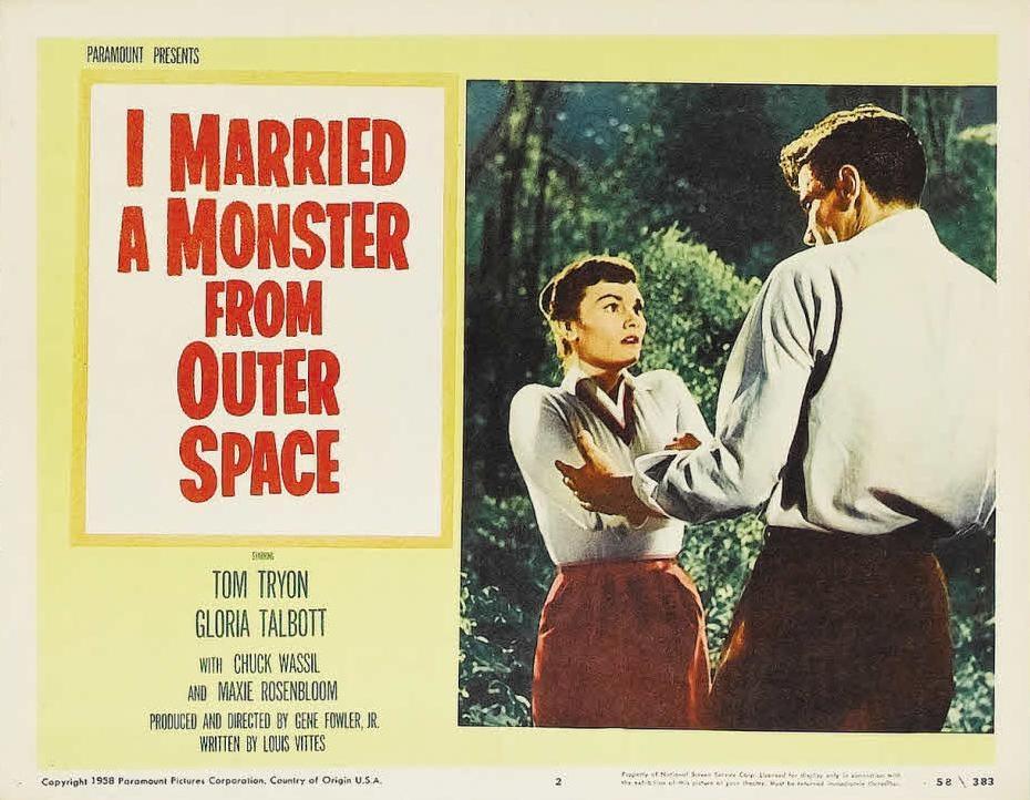 Постер фильма I Married a Monster from Outer Space