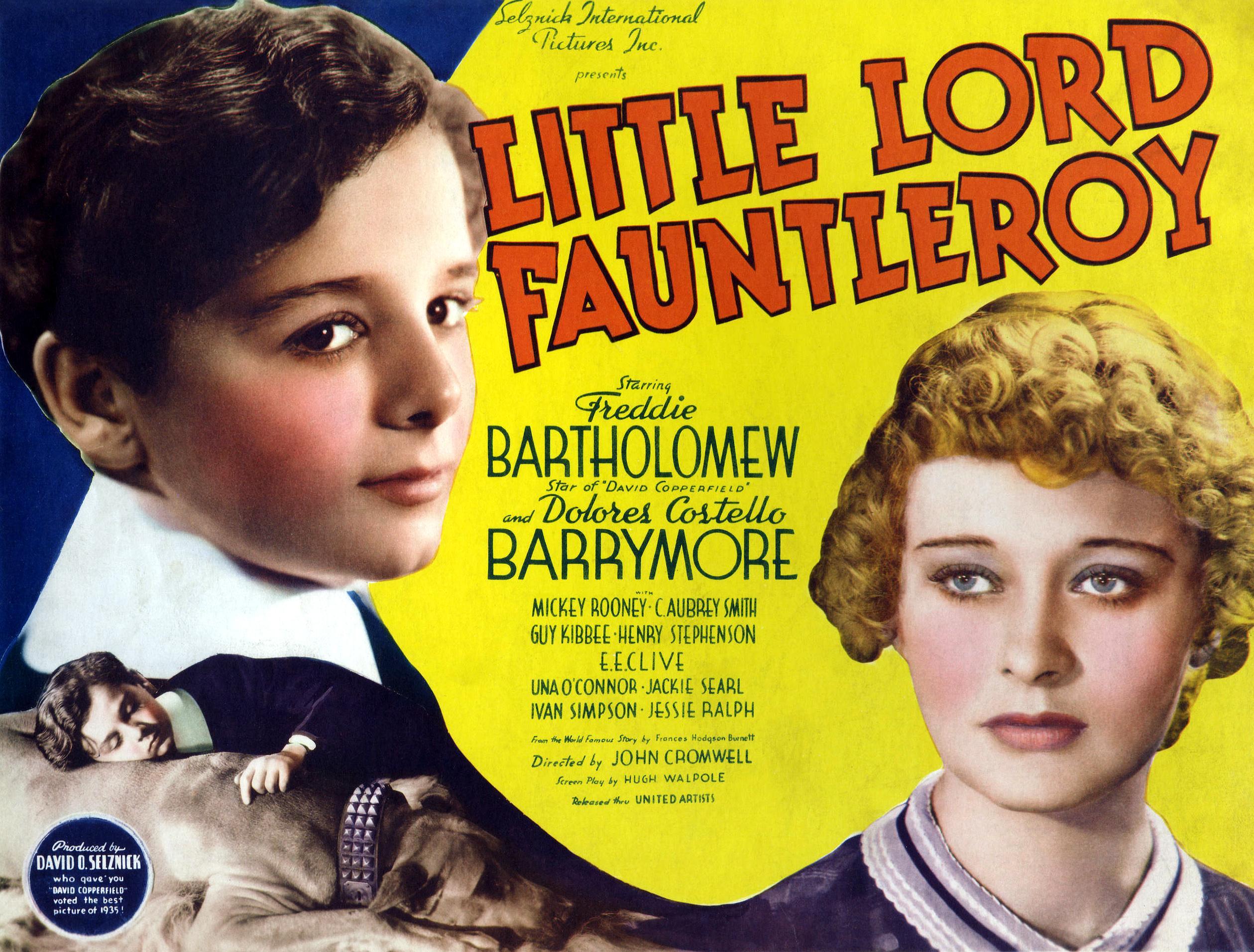 Постер фильма Маленький лорд Фаунтлерой | Little Lord Fauntleroy