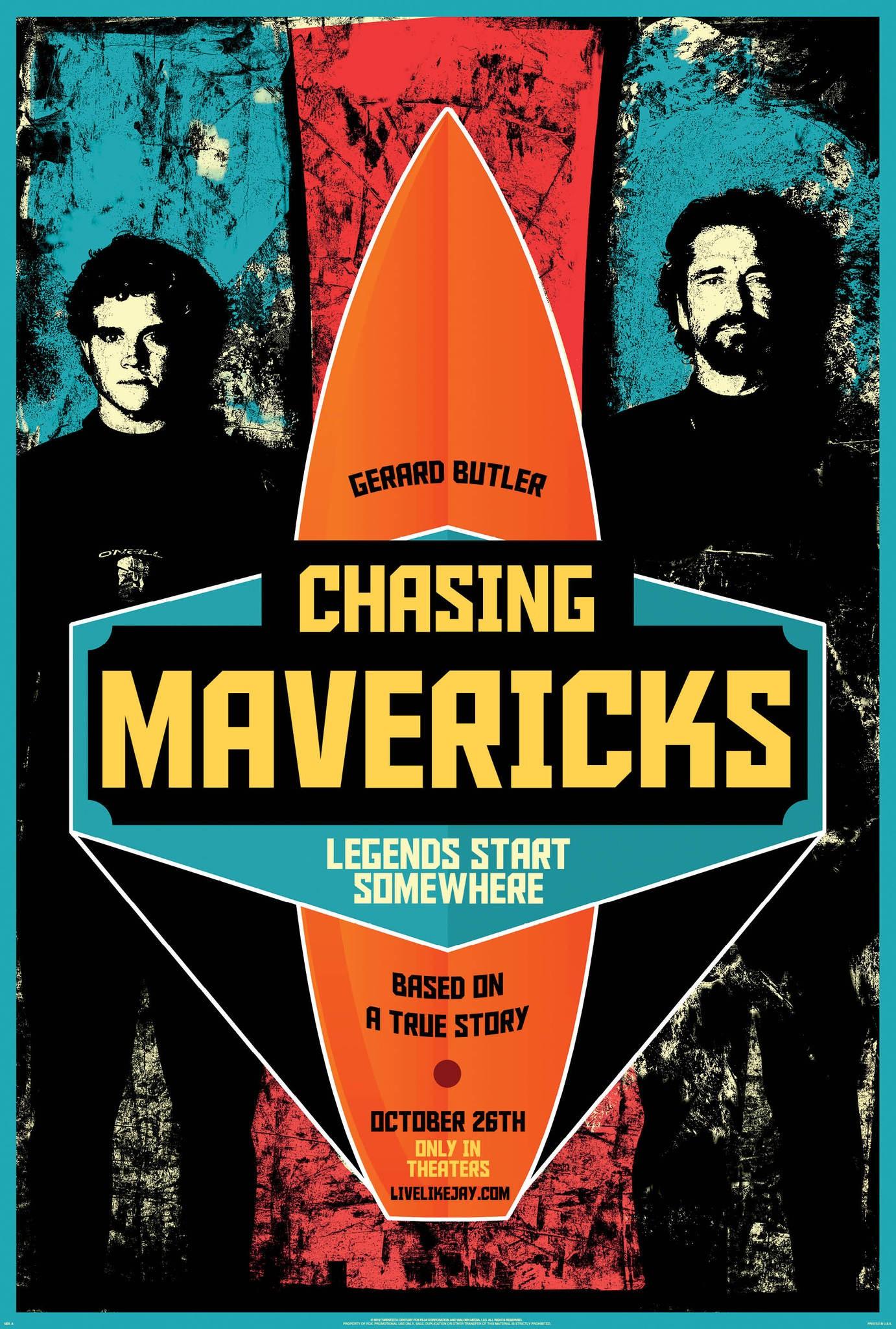 Постер фильма Покорители волн | Chasing Mavericks