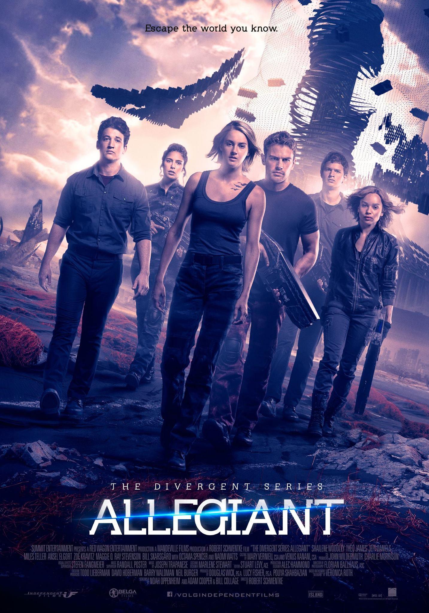 Постер фильма Дивергент, глава 3: За стеной | Divergent Series: Allegiant