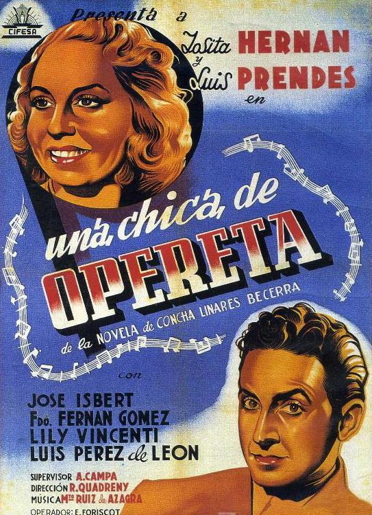 Постер фильма chica de opereta