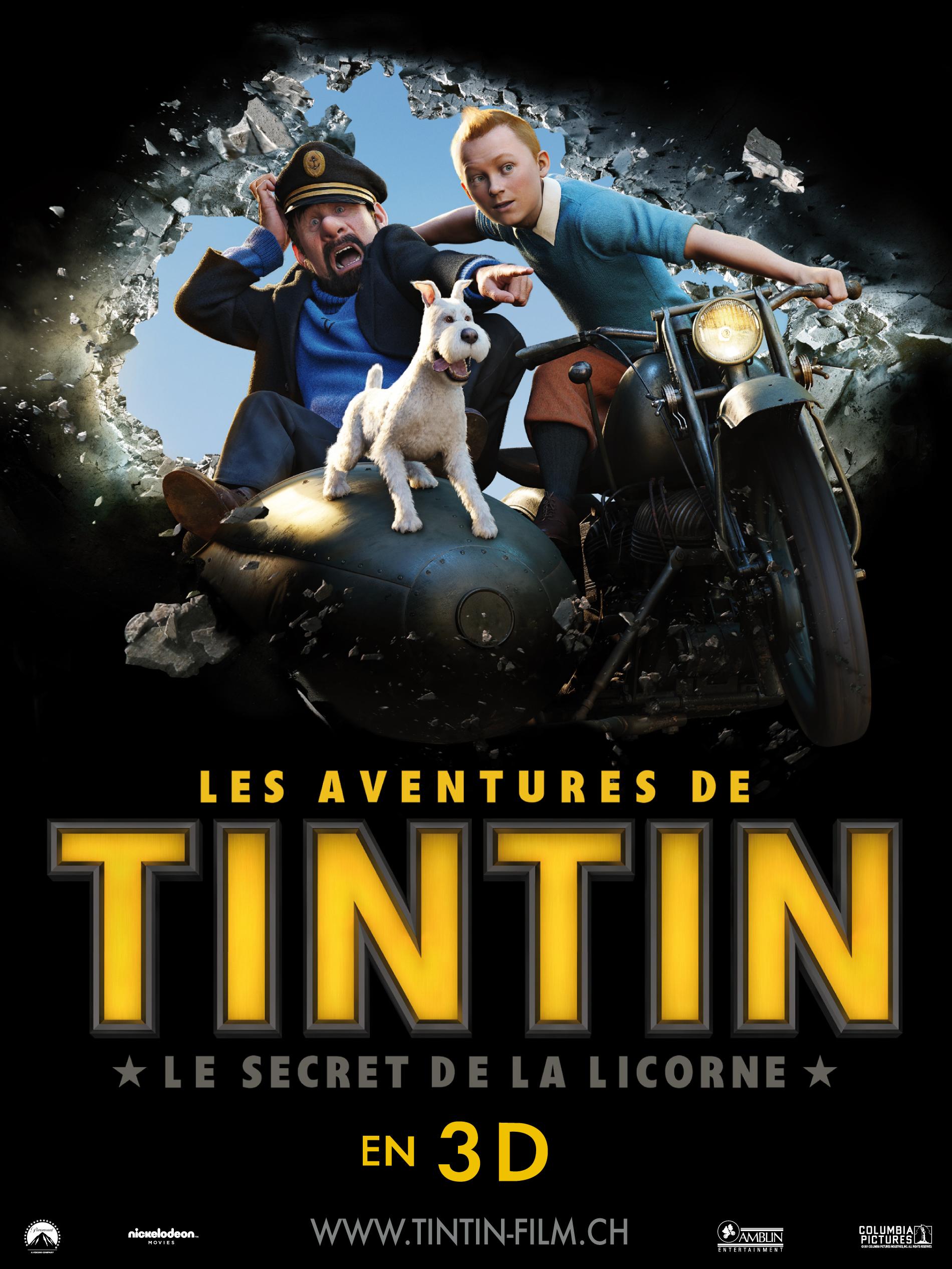 Постер фильма Приключения Тинтина: Тайна единорога | Adventures of Tintin