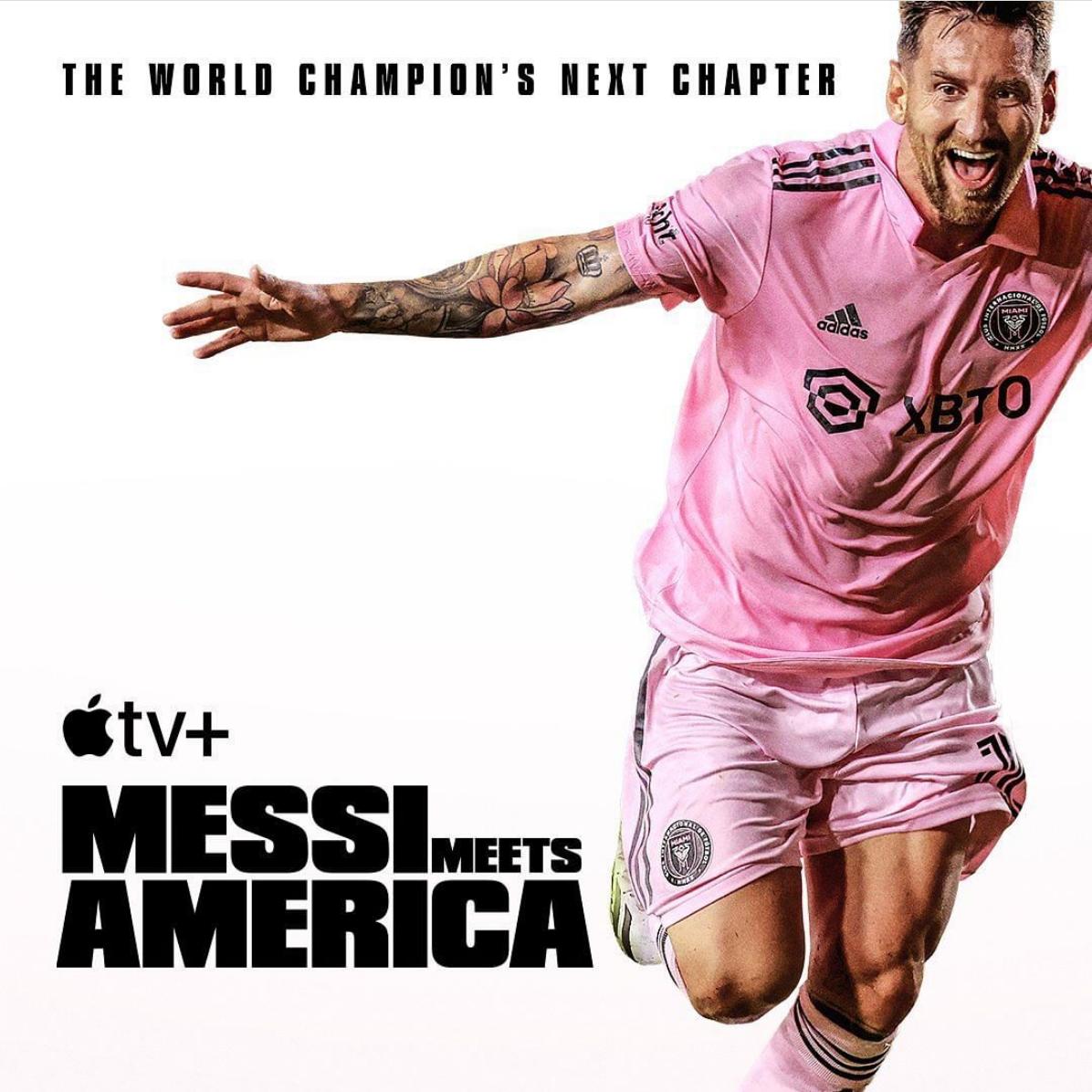 Постер фильма Messi Meets America