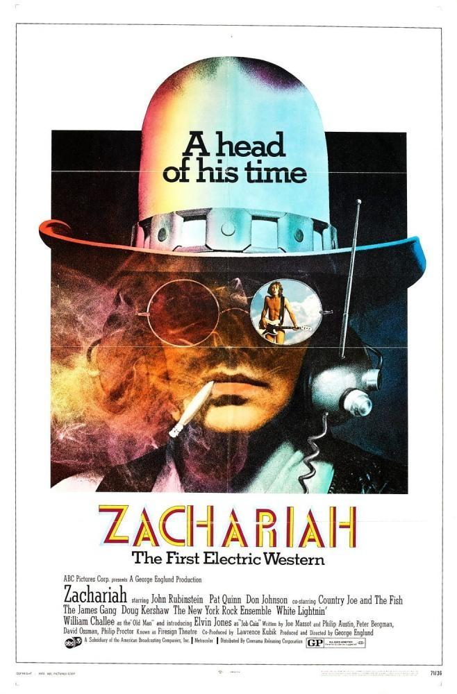 Постер фильма Захария | Zachariah