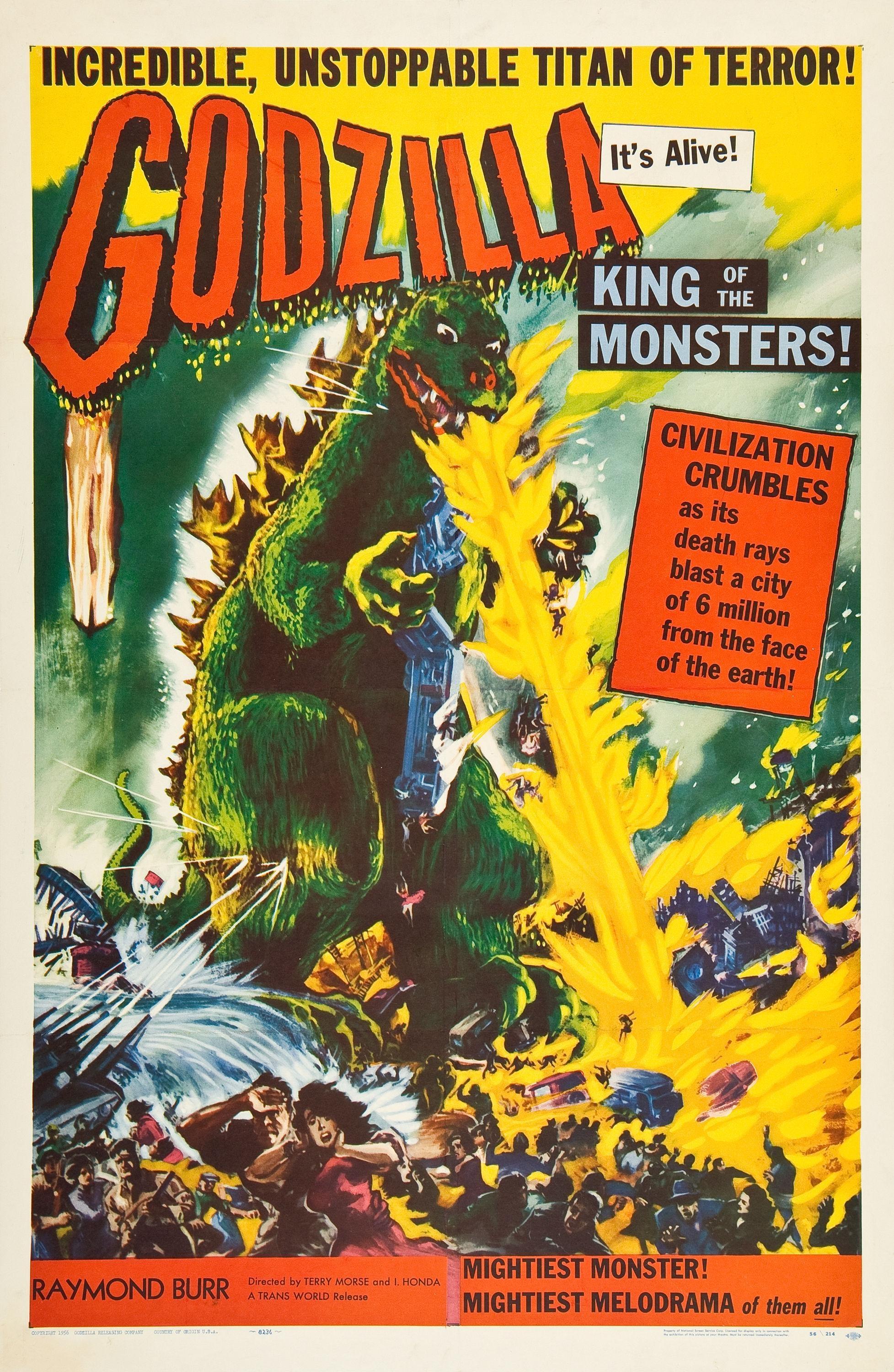 Постер фильма Годзилла: король монстров! | Godzilla, King of the Monsters!