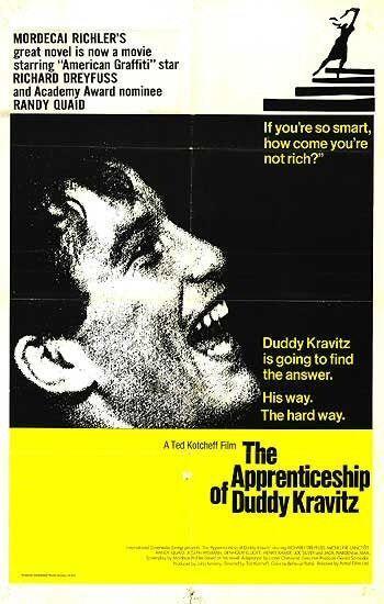 Постер фильма Ученичество Дадди Крэвица | Apprenticeship of Duddy Kravitz