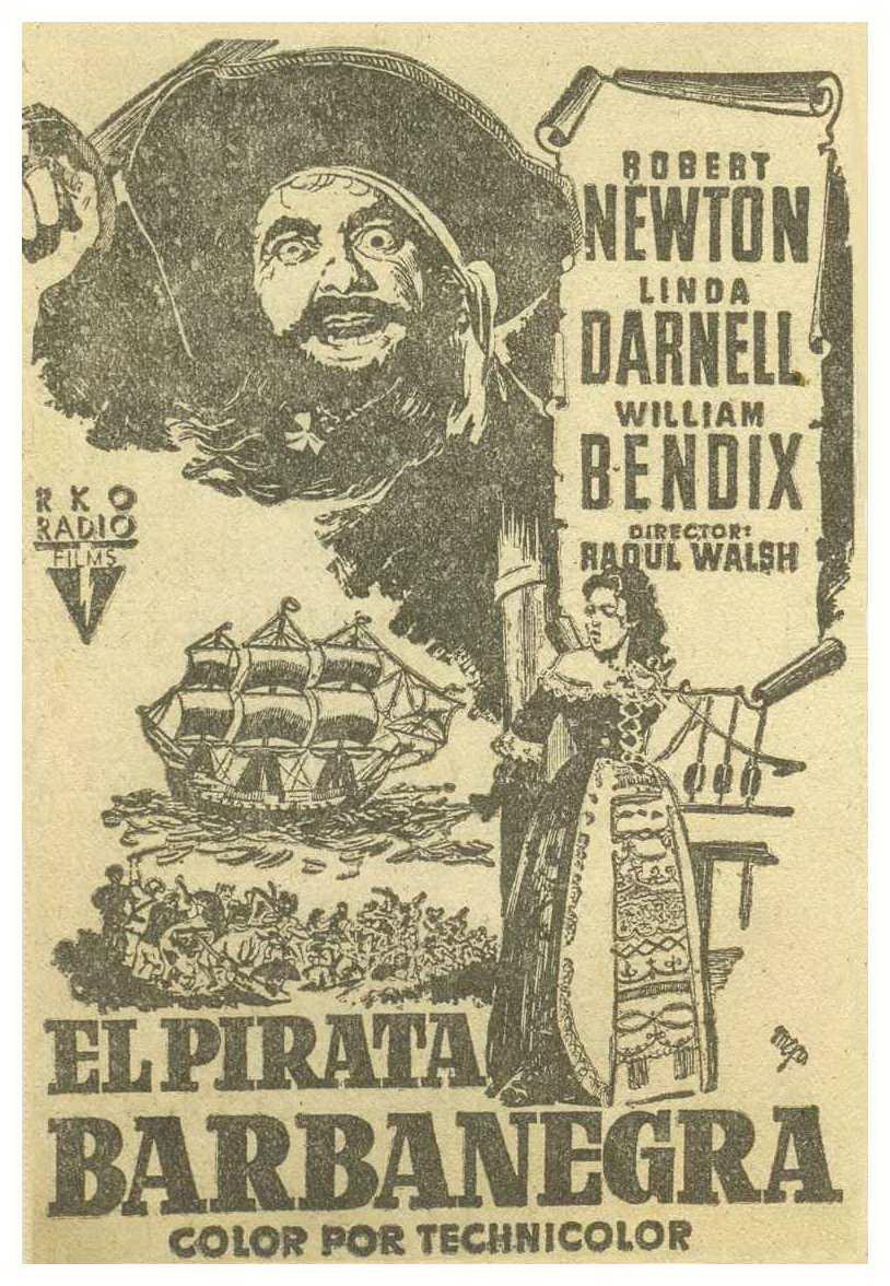 Постер фильма Пират Черная борода | Blackbeard, the Pirate