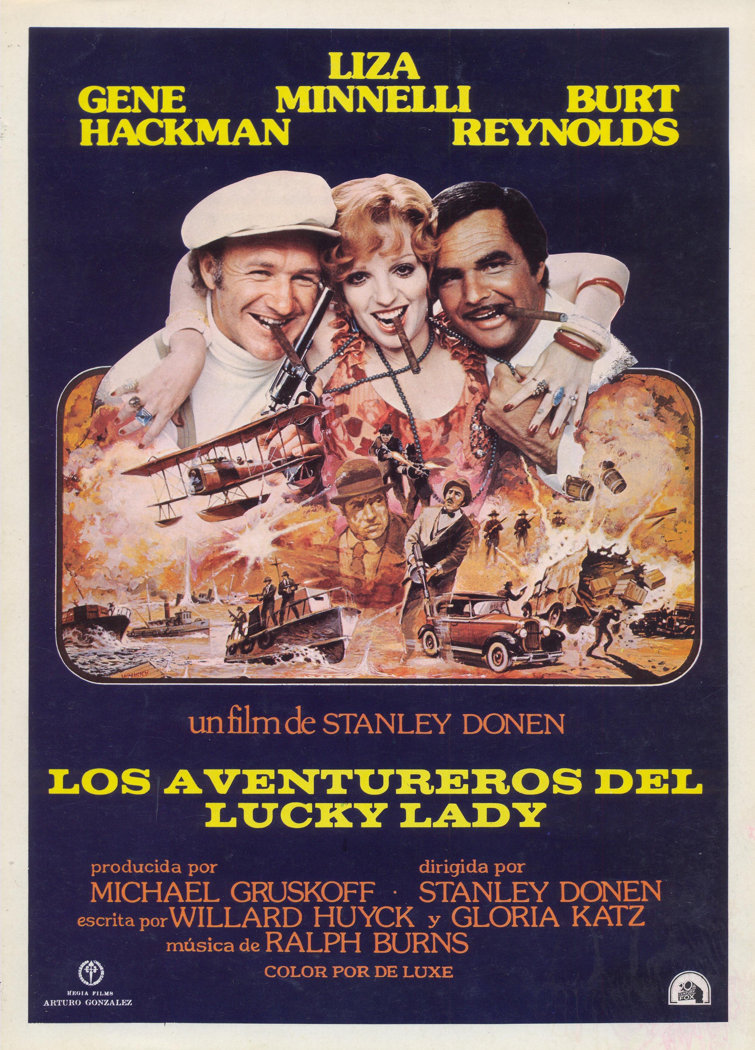 Постер фильма Везучая леди | Lucky Lady