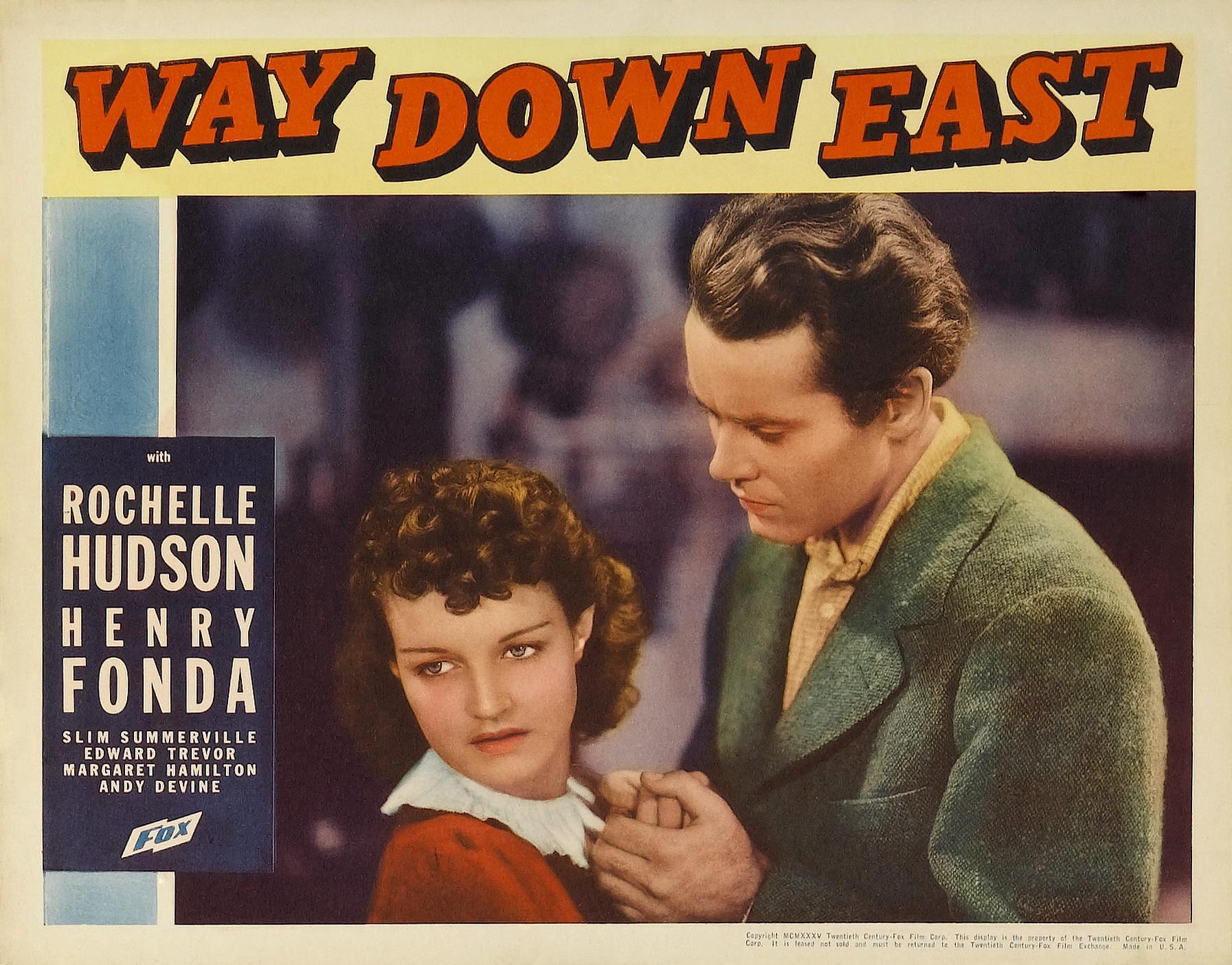 Постер фильма Way Down East