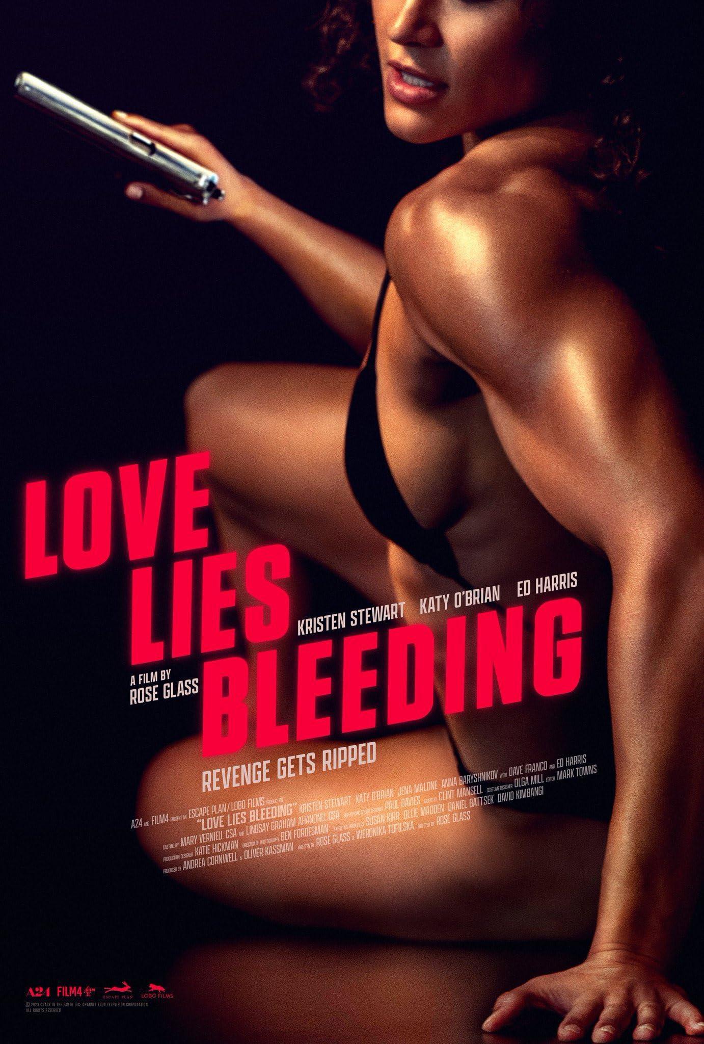 Постер фильма Любовь истекает кровью | Love Lies Bleeding