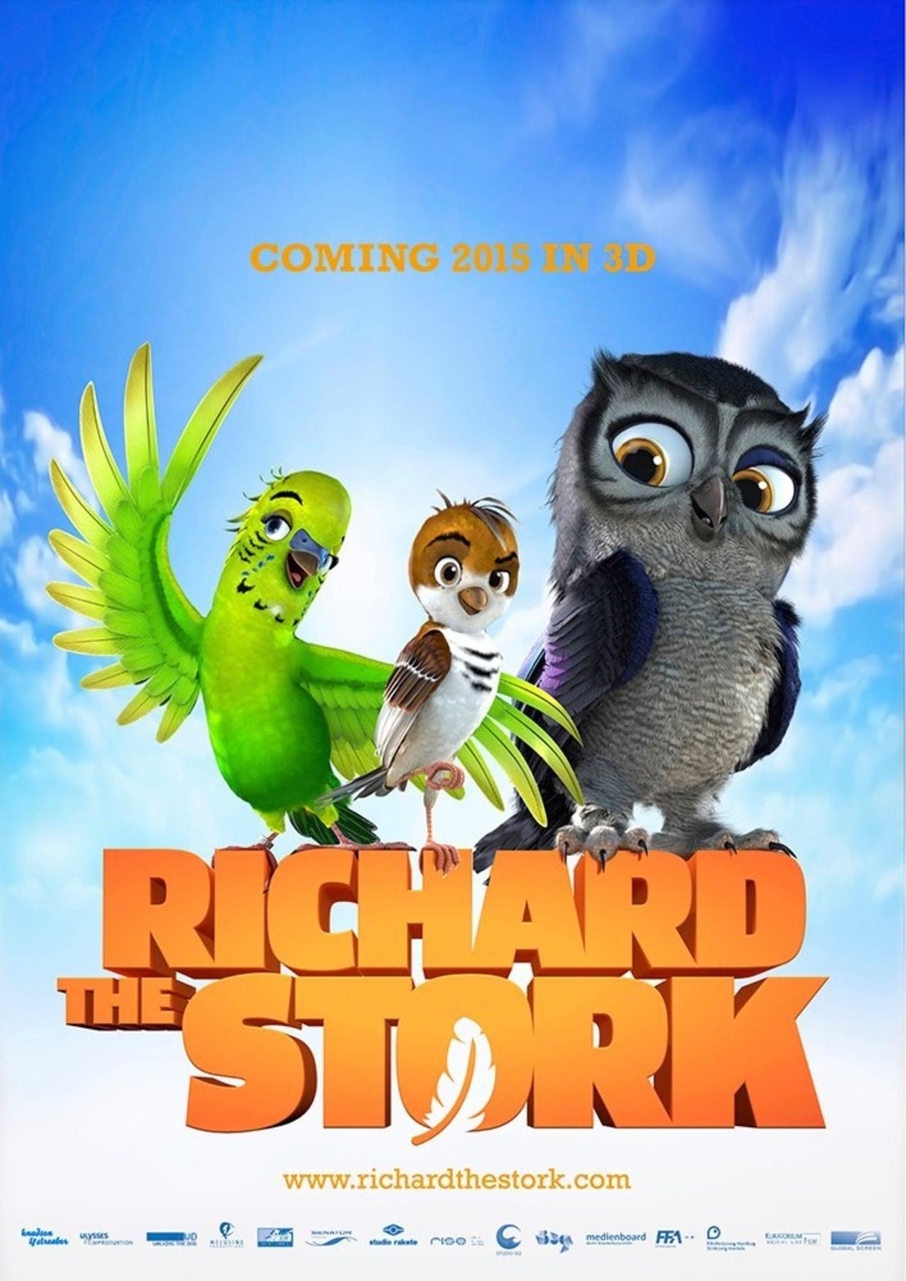 Постер фильма Трио в перьях | Richard the Stork