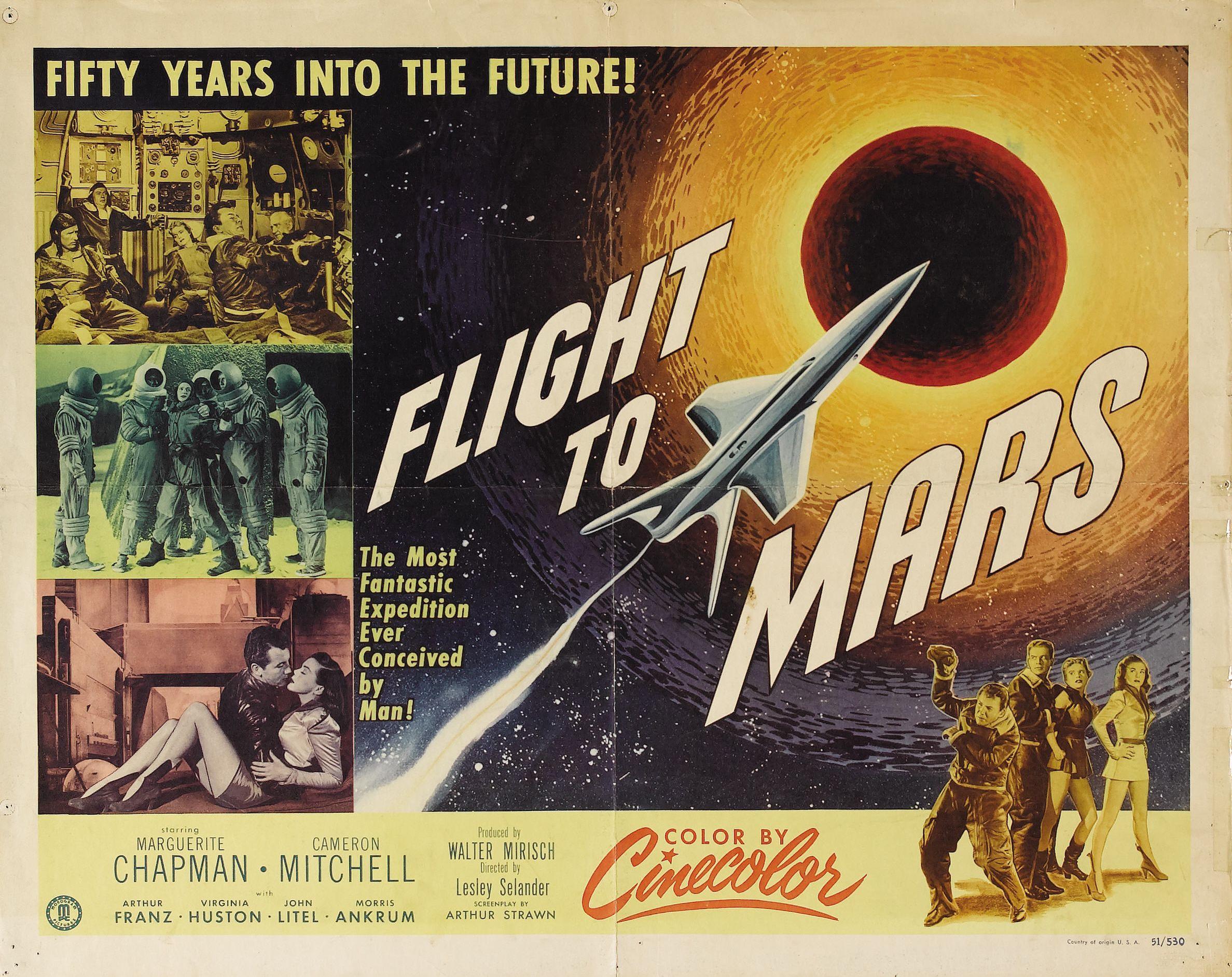 Постер фильма Flight to Mars