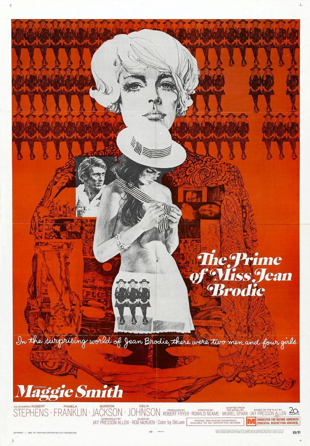 Постер фильма Расцвет мисс Джин Броди | Prime of Miss Jean Brodie