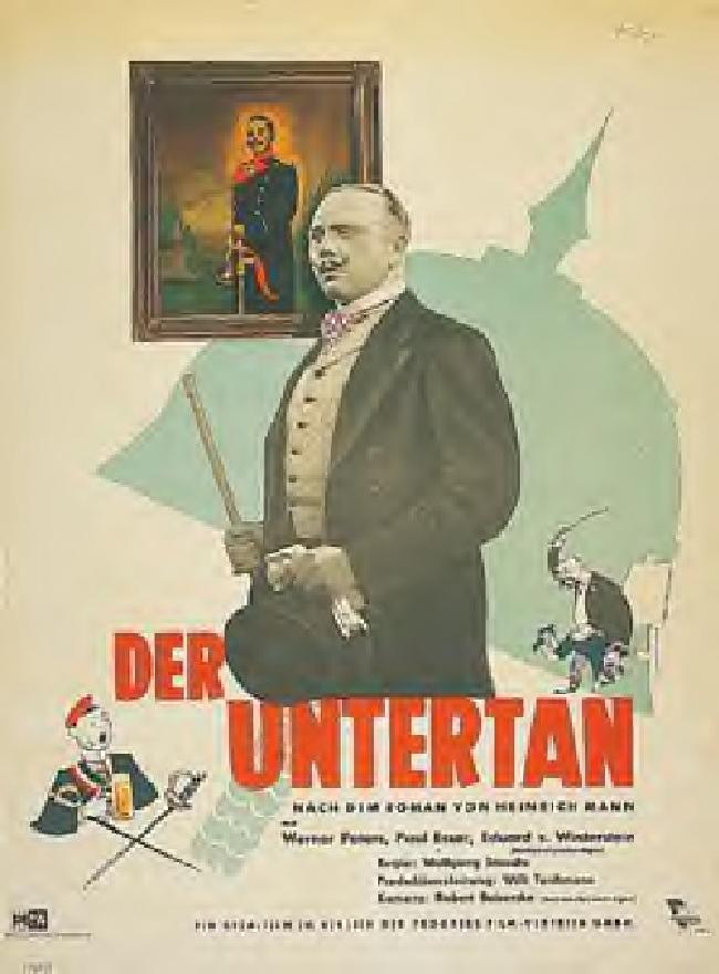 Постер фильма Верноподданный | Untertan