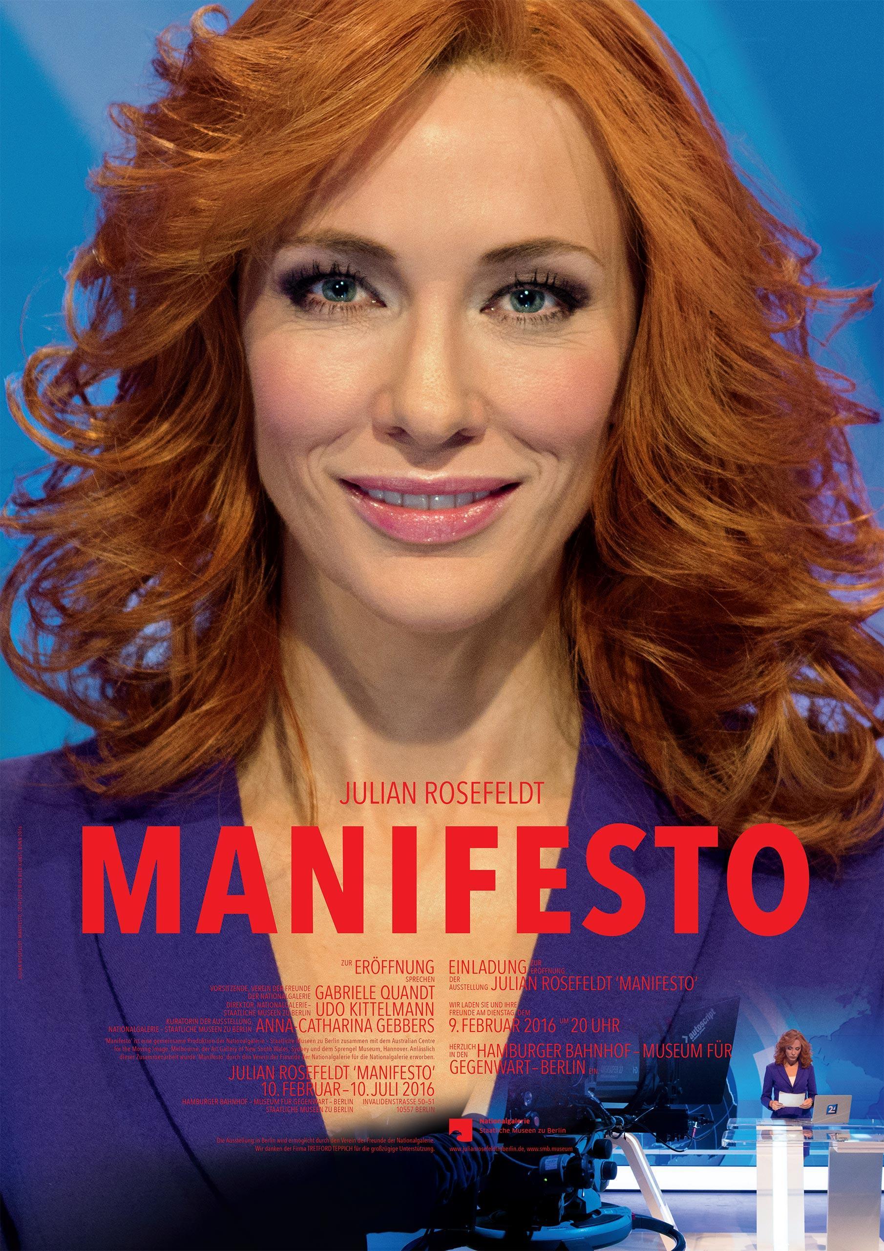 Постер фильма Манифесто | Manifesto