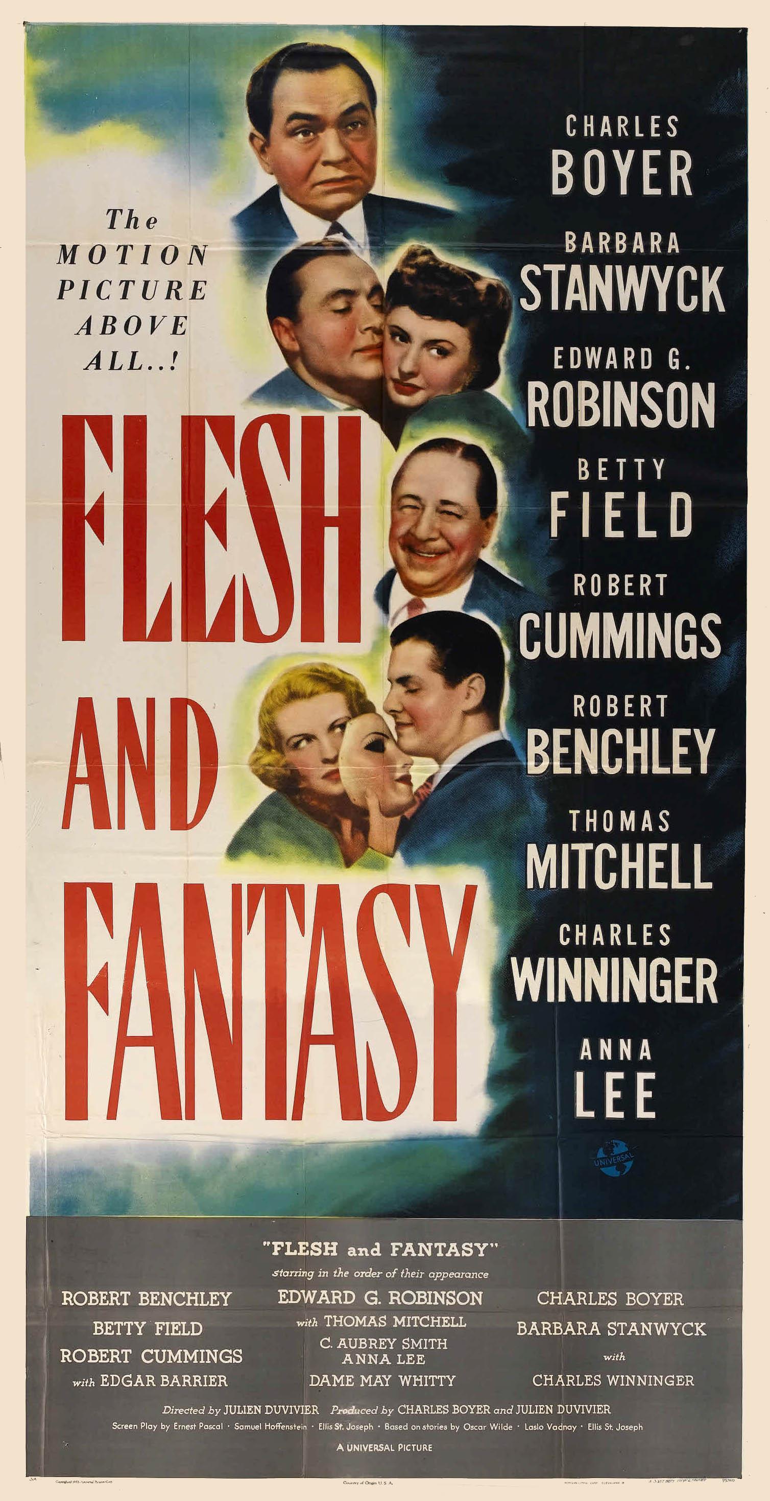 Постер фильма Плоть и фантазия | Flesh and Fantasy