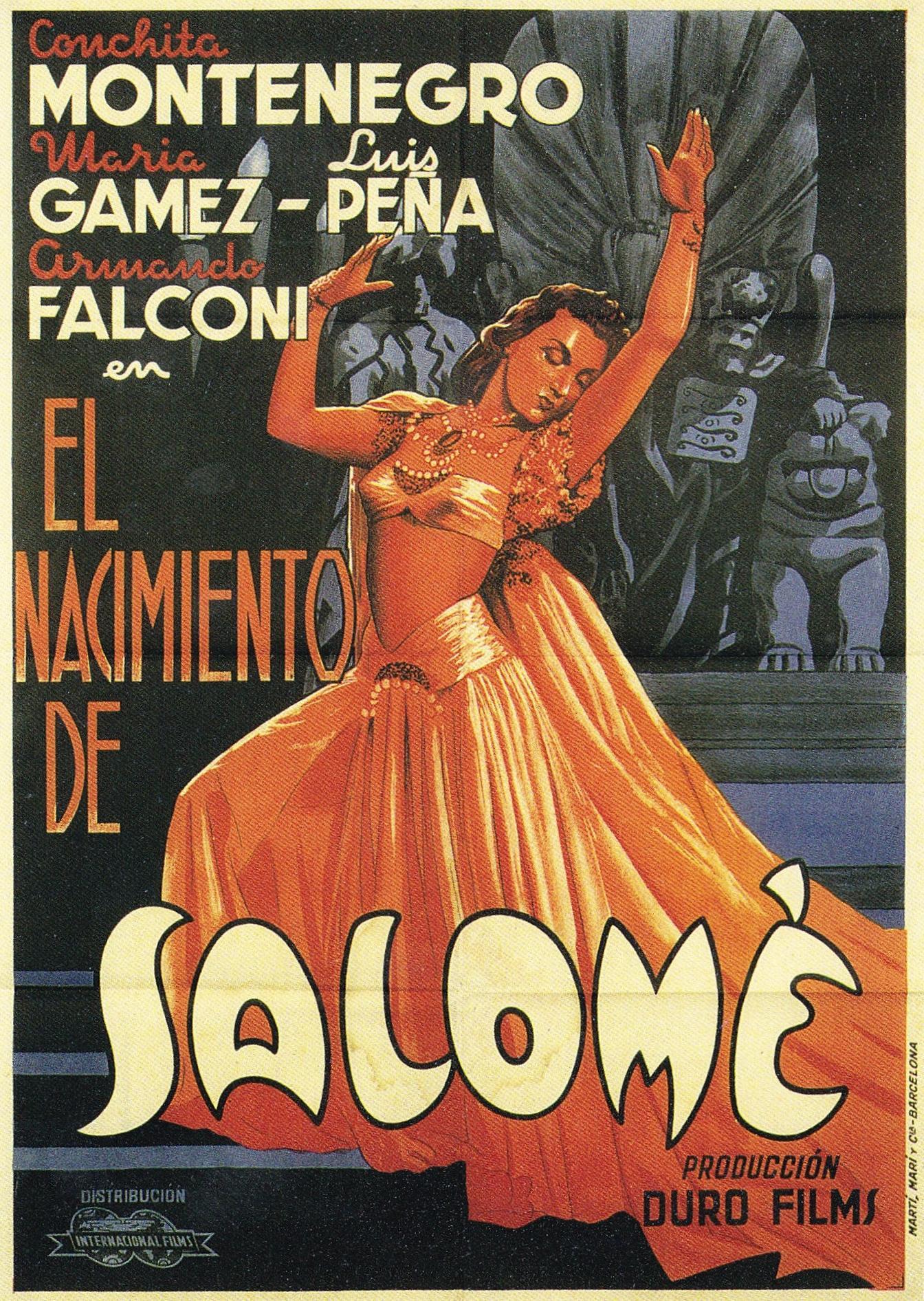 Постер фильма nascita di Salomè