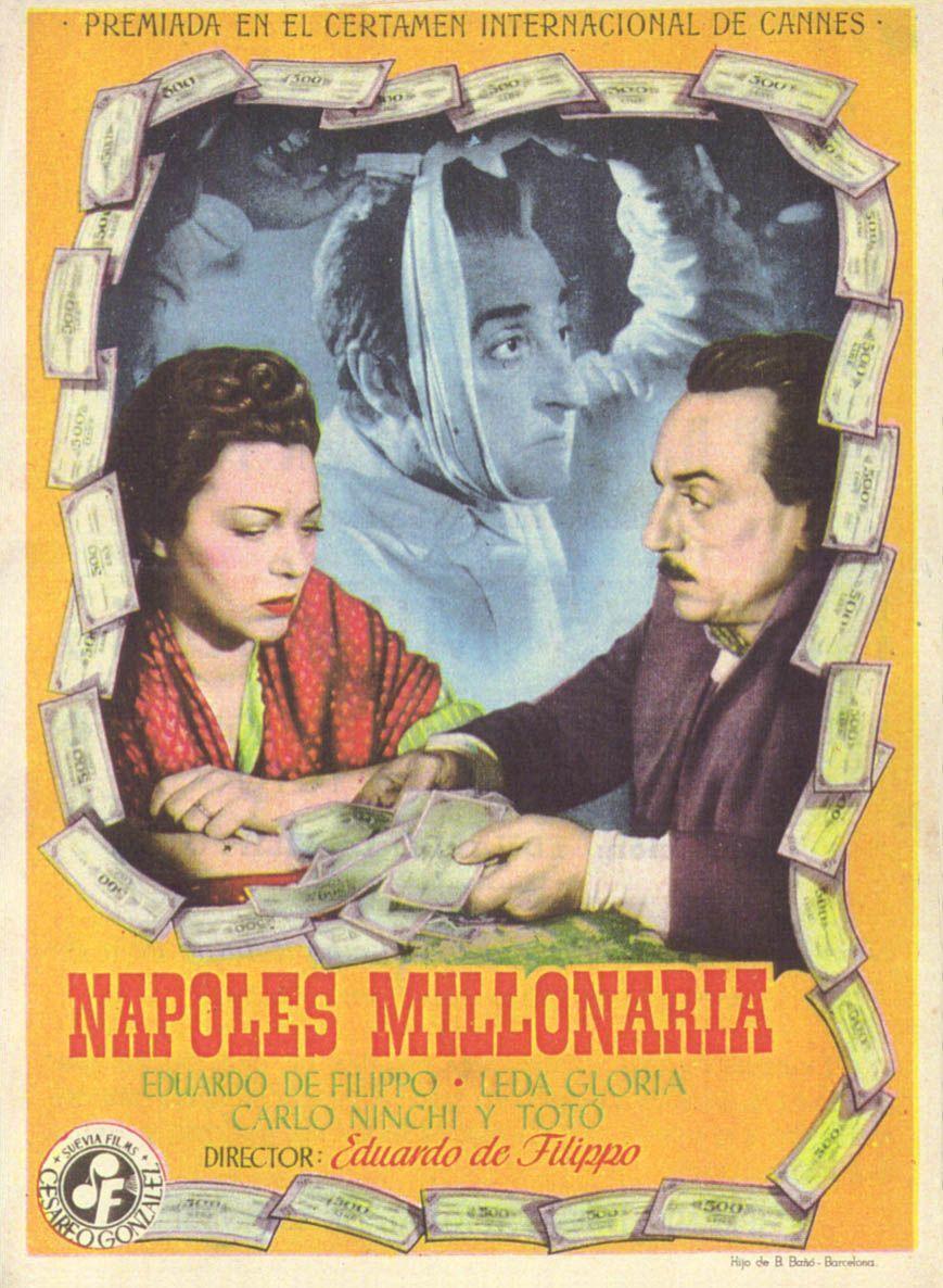 Постер фильма Неаполь, город миллионеров | Napoli milionaria