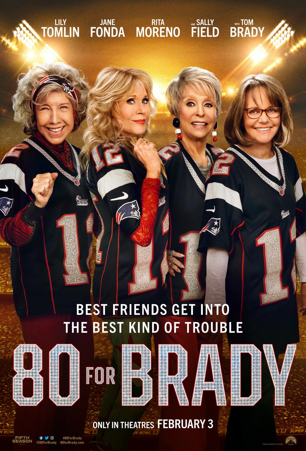 Постер фильма 80 для Брэди | 80 for Brady