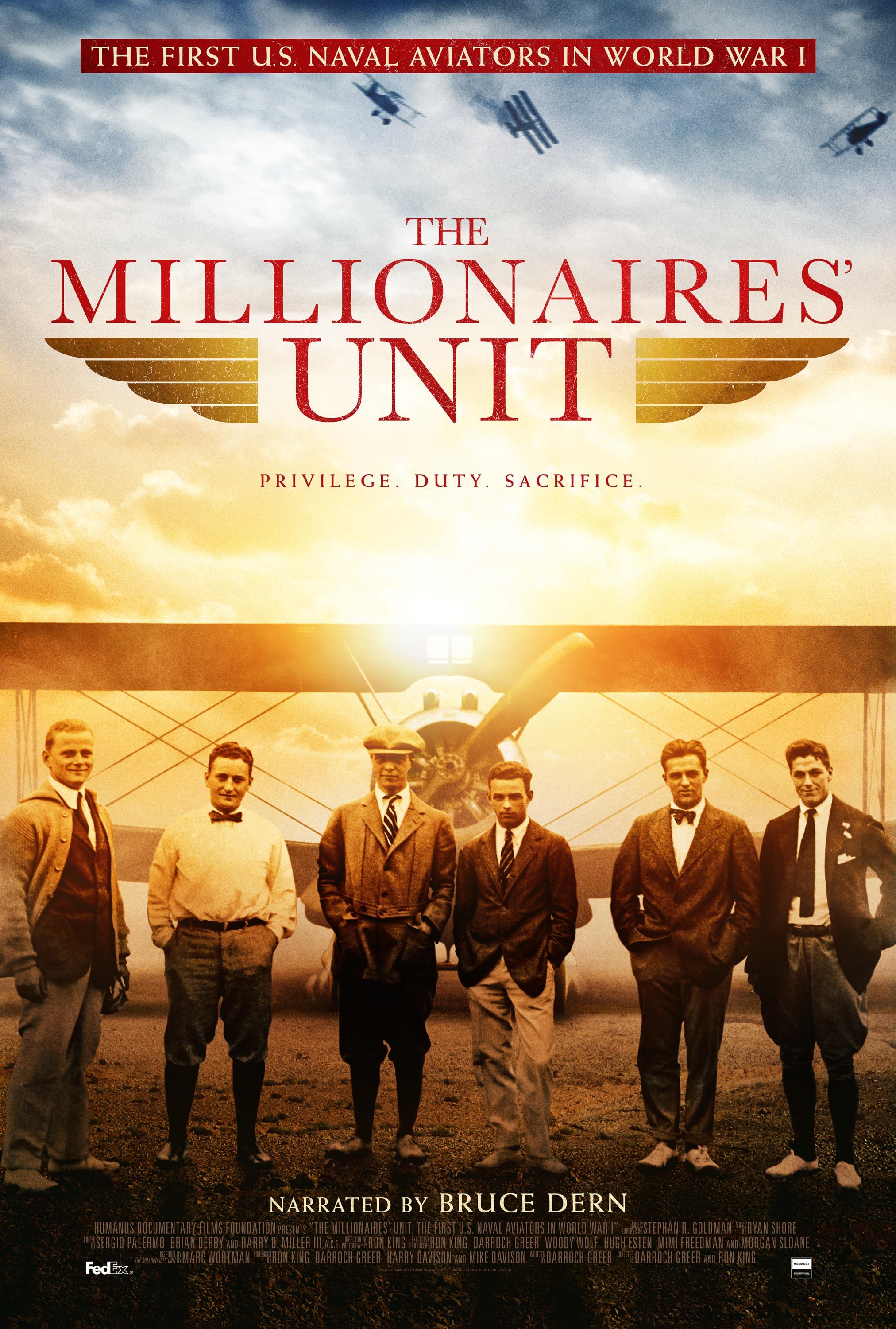 Постер фильма The Millionaires' Unit 