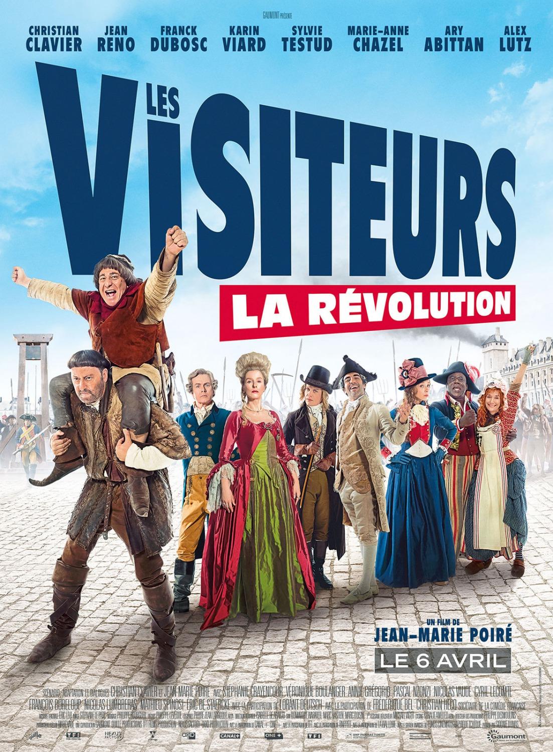 Постер фильма Пришельцы 3: Взятие Бастилии | Les Visiteurs: La Révolution