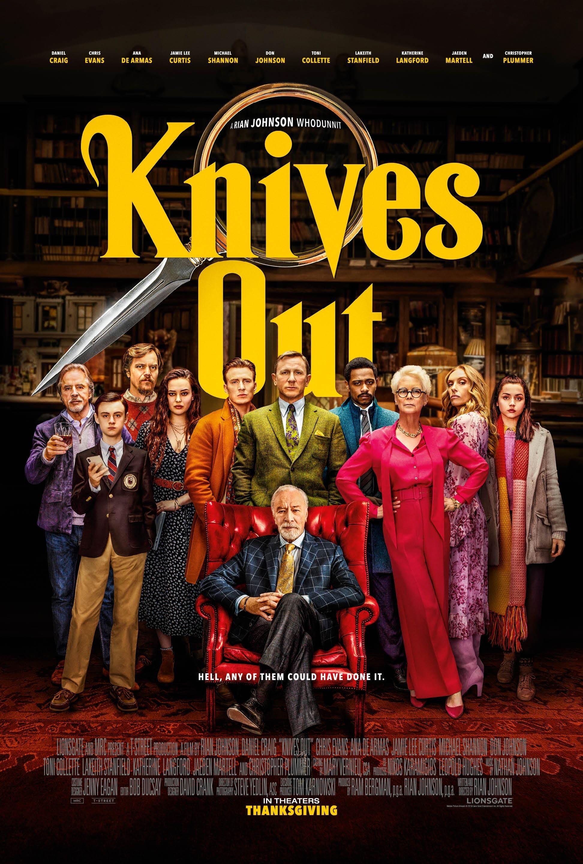 Постер фильма Достать ножи | Knives Out