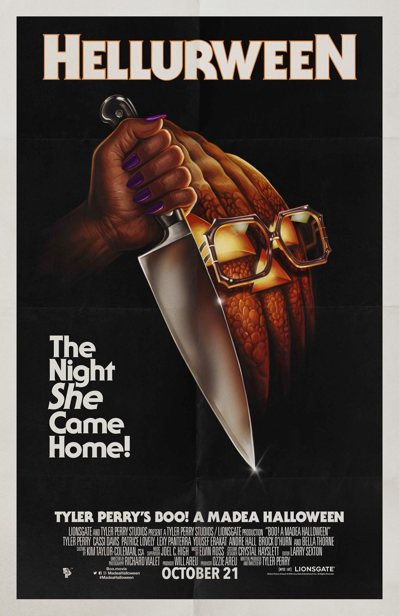 Постер фильма Хэллоуин Мэдеи | Boo! A Madea Halloween