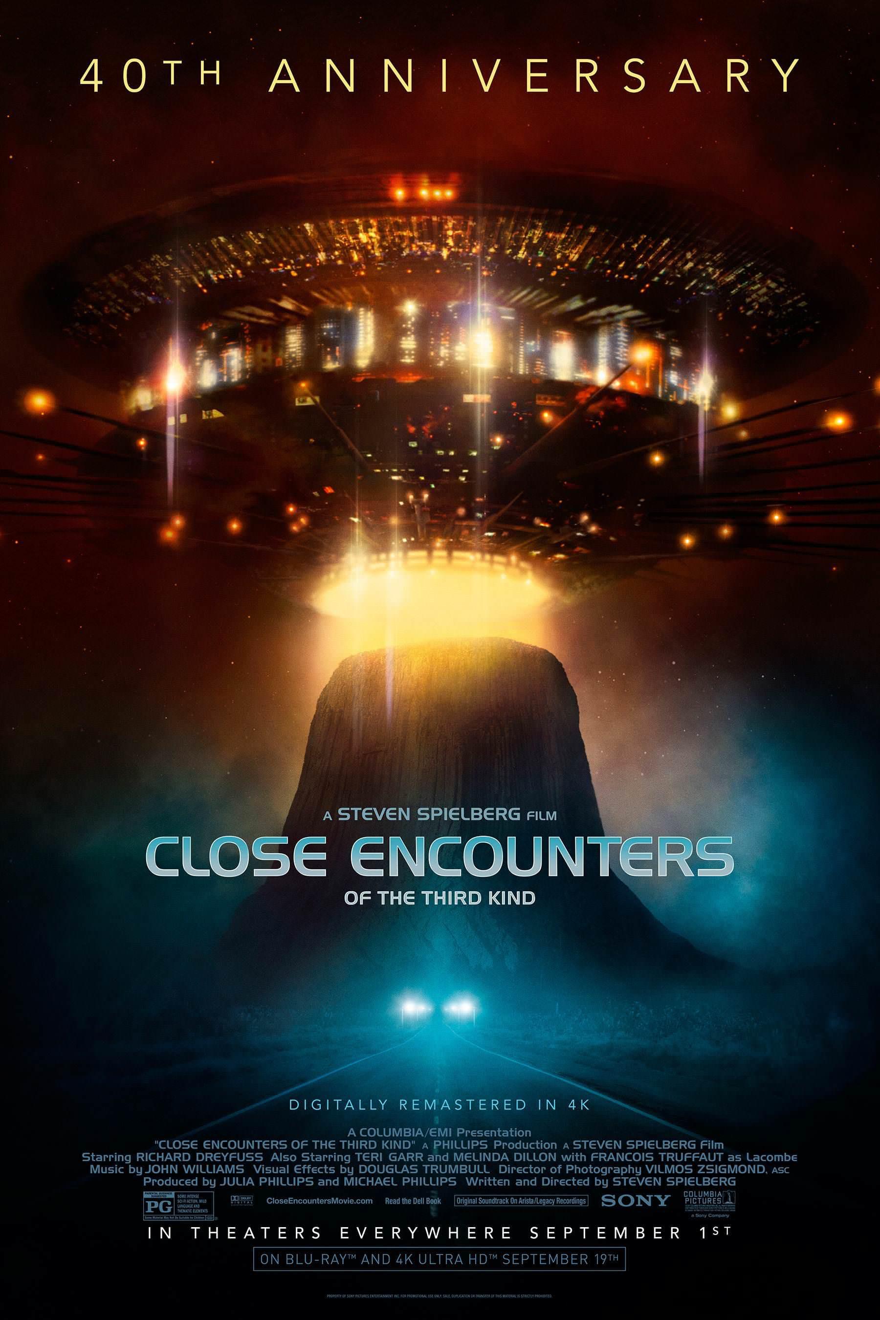 Постер фильма Близкие контакты третьей степени | Close Encounters of the Third Kind