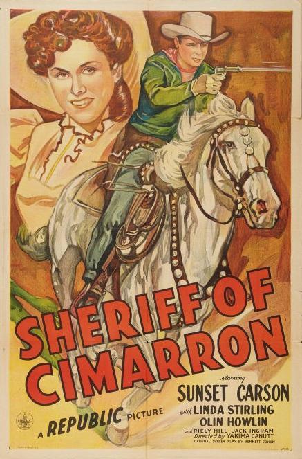 Постер фильма Sheriff of Cimarron