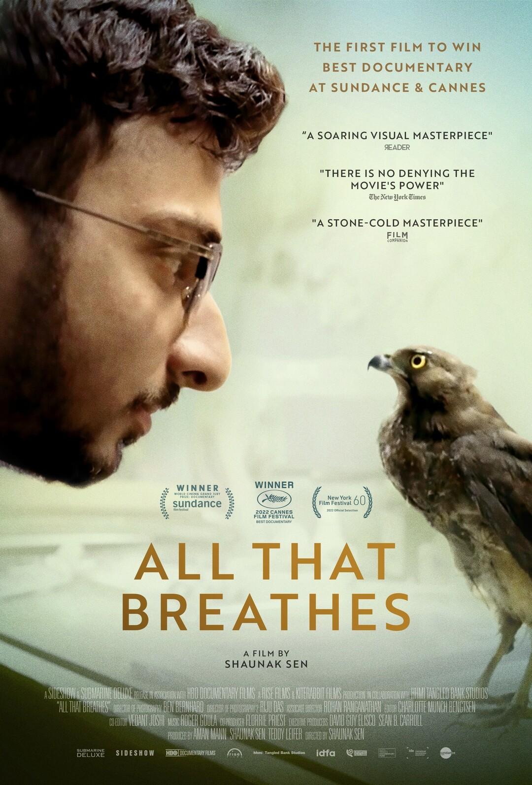 Постер фильма Всё, что дышит | All That Breathes