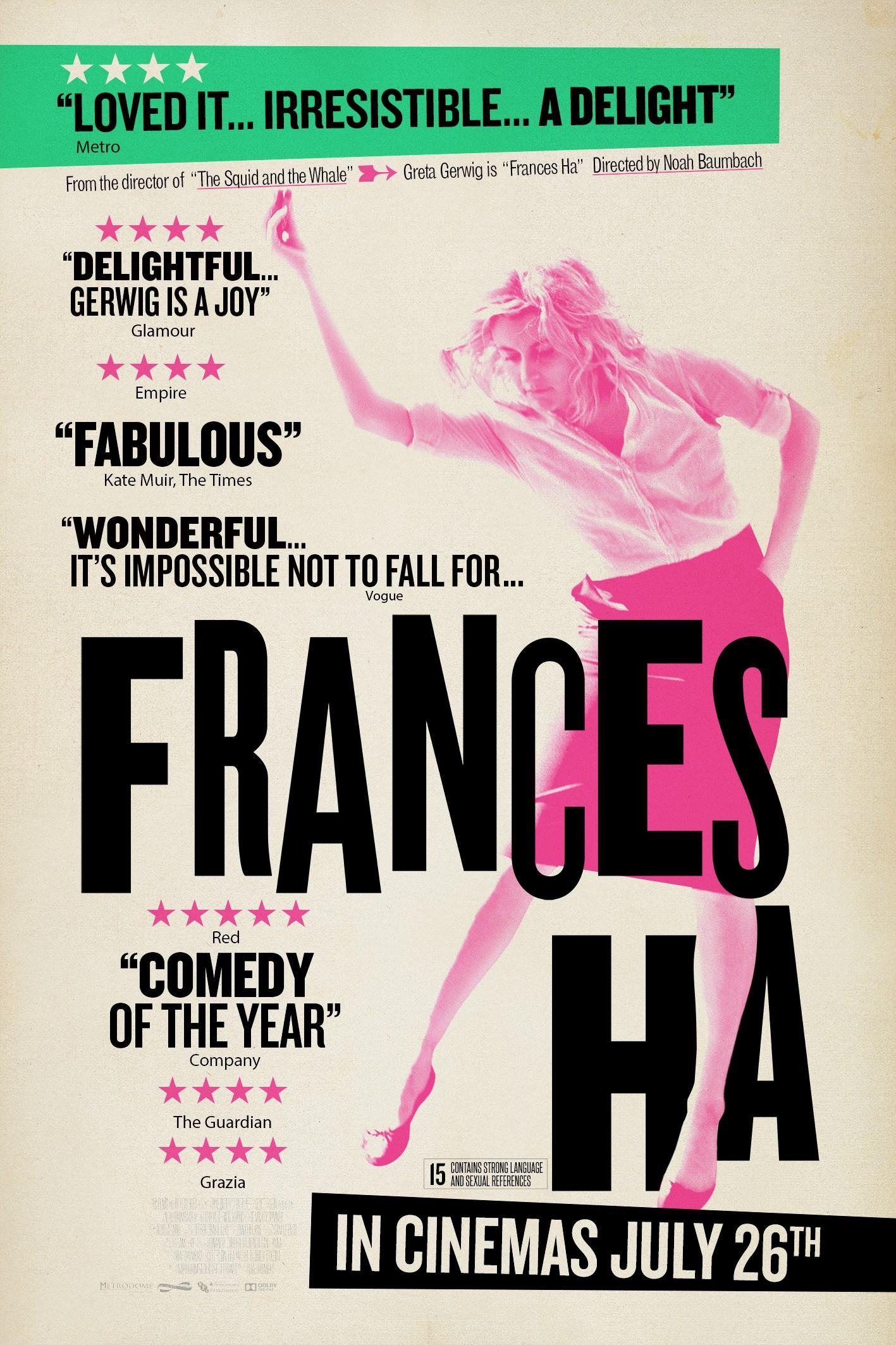 Постер фильма Милая Фрэнсис | Frances Ha