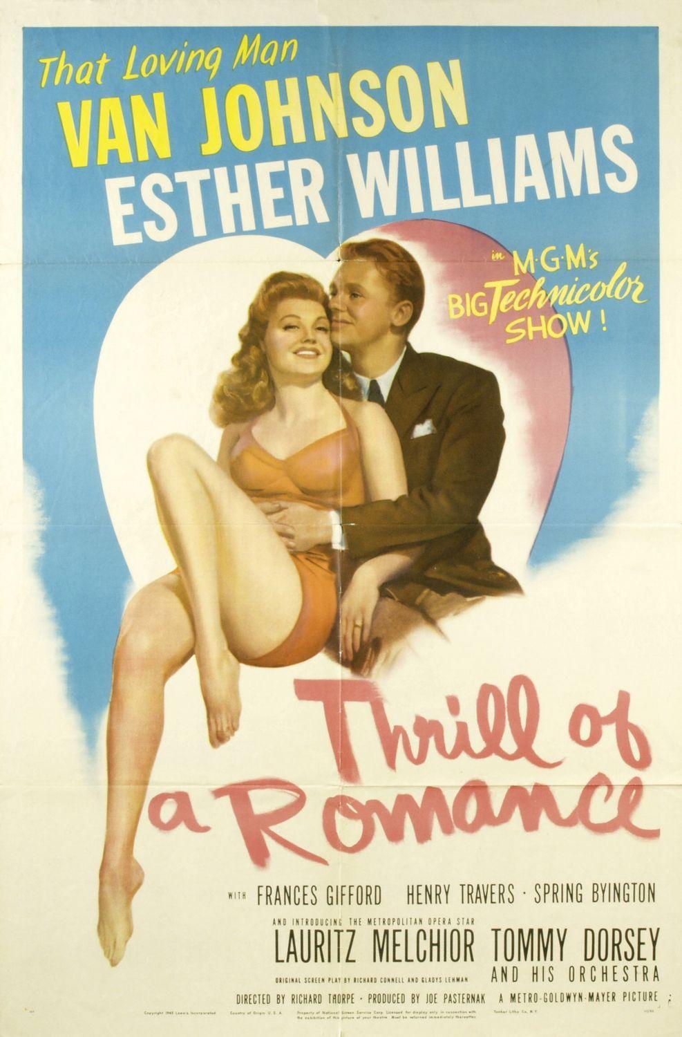 Постер фильма Thrill of a Romance
