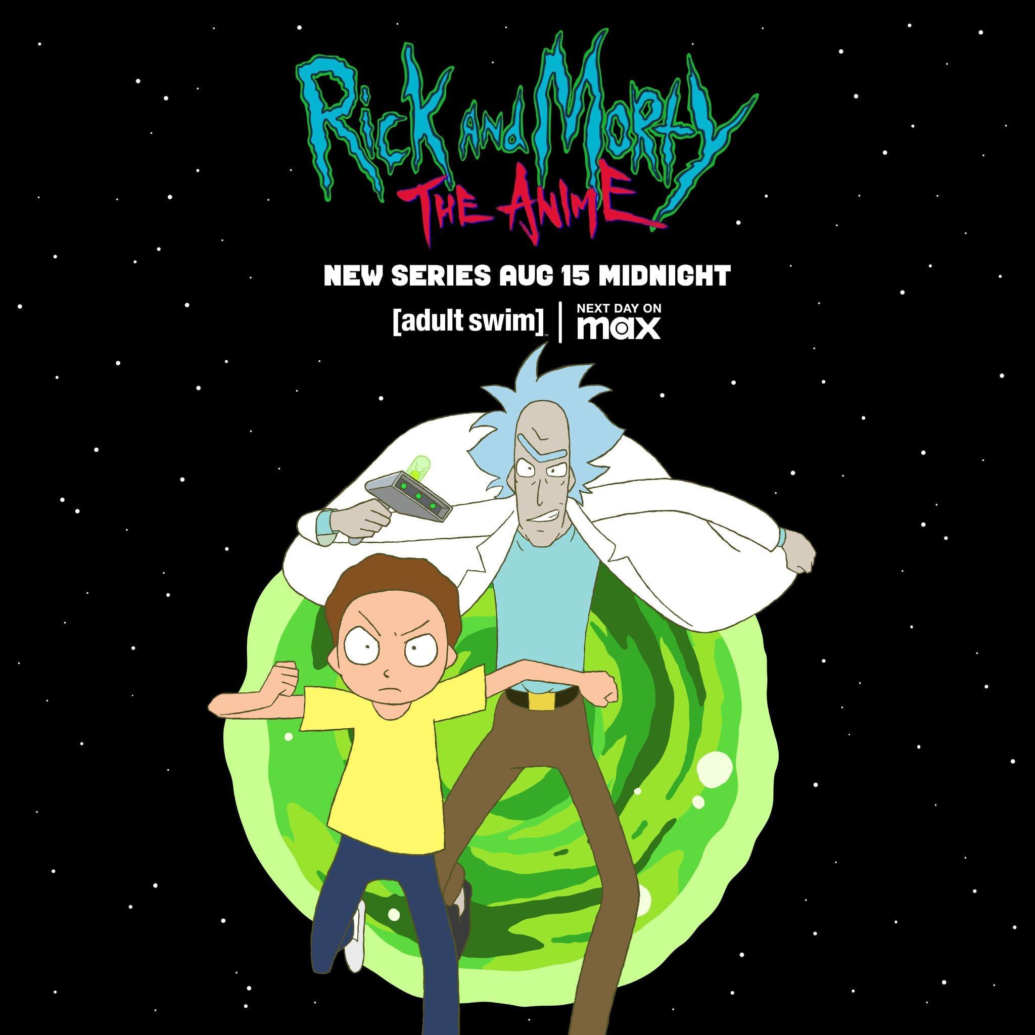 Постер фильма Рик и Морти: Аниме | Rick and Morty: The Anime