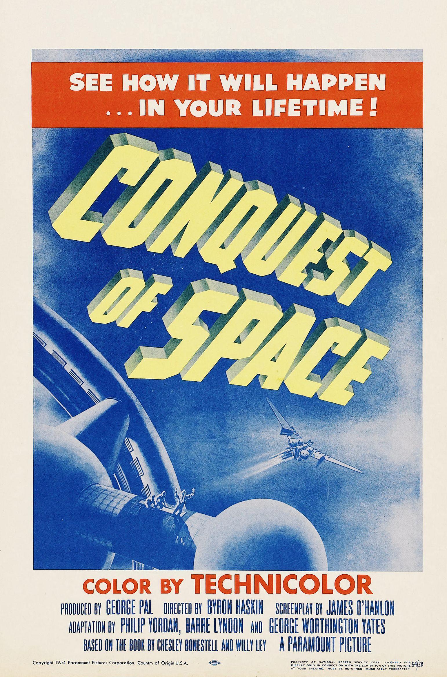 Постер фильма Завоевание космоса | Conquest of Space