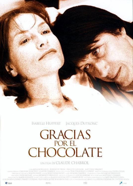Постер фильма Спасибо за шоколад | Merci pour le chocolat