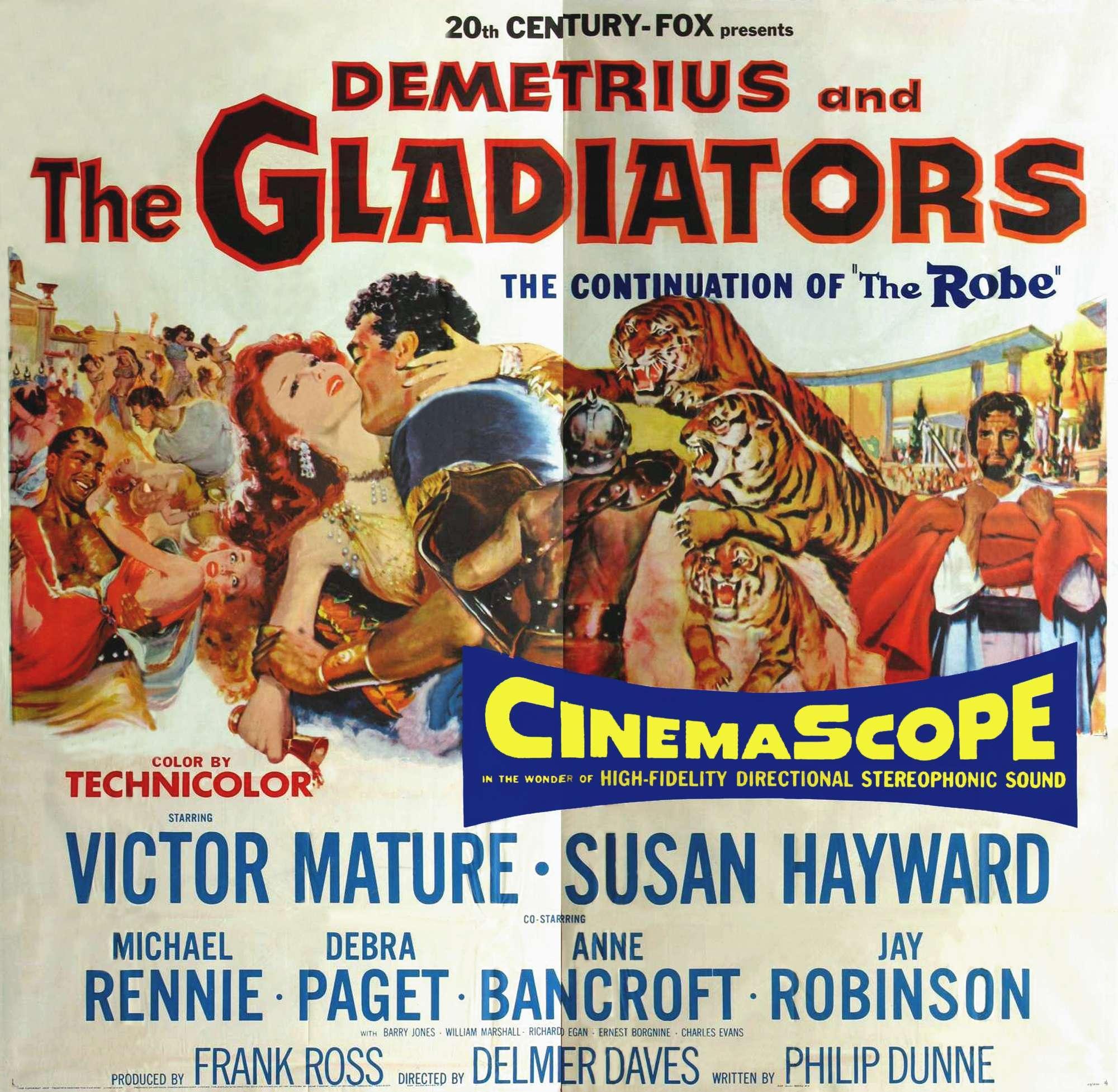 Постер фильма Деметрий и гладиаторы | Demetrius and the Gladiators