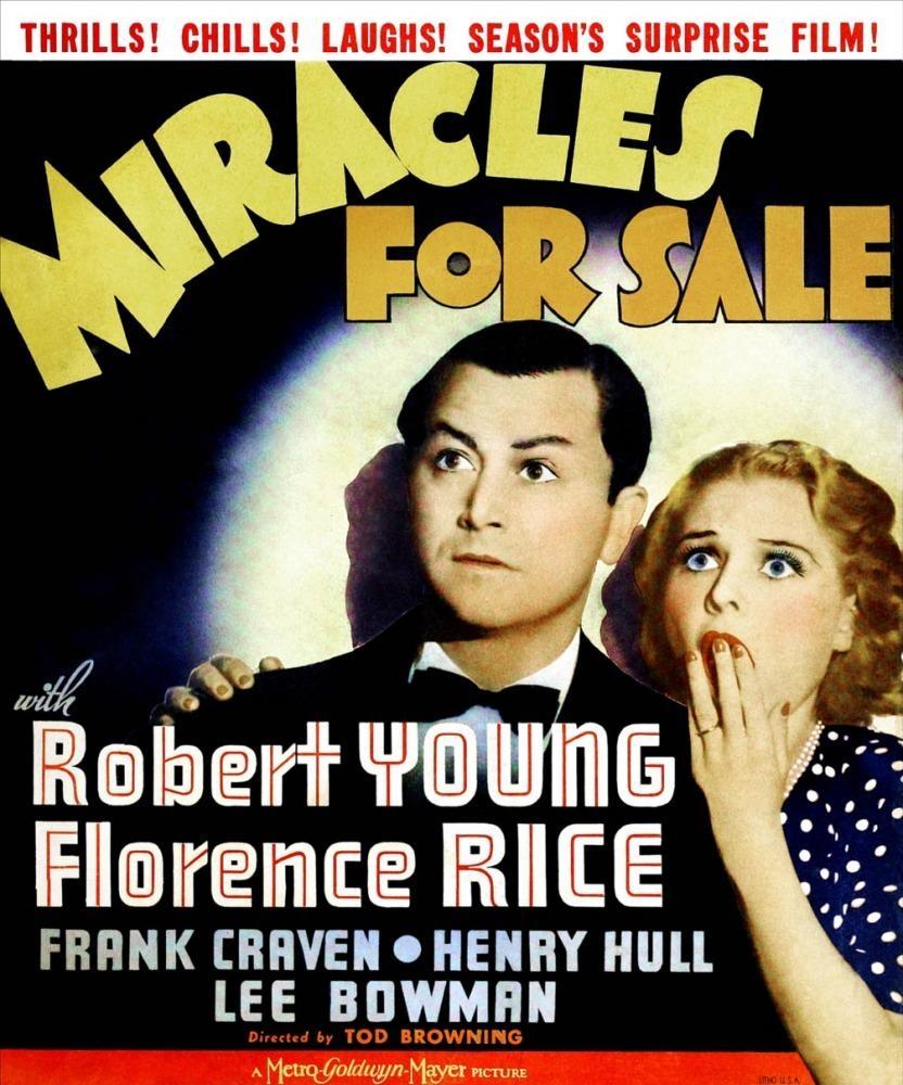Постер фильма Miracles for Sale