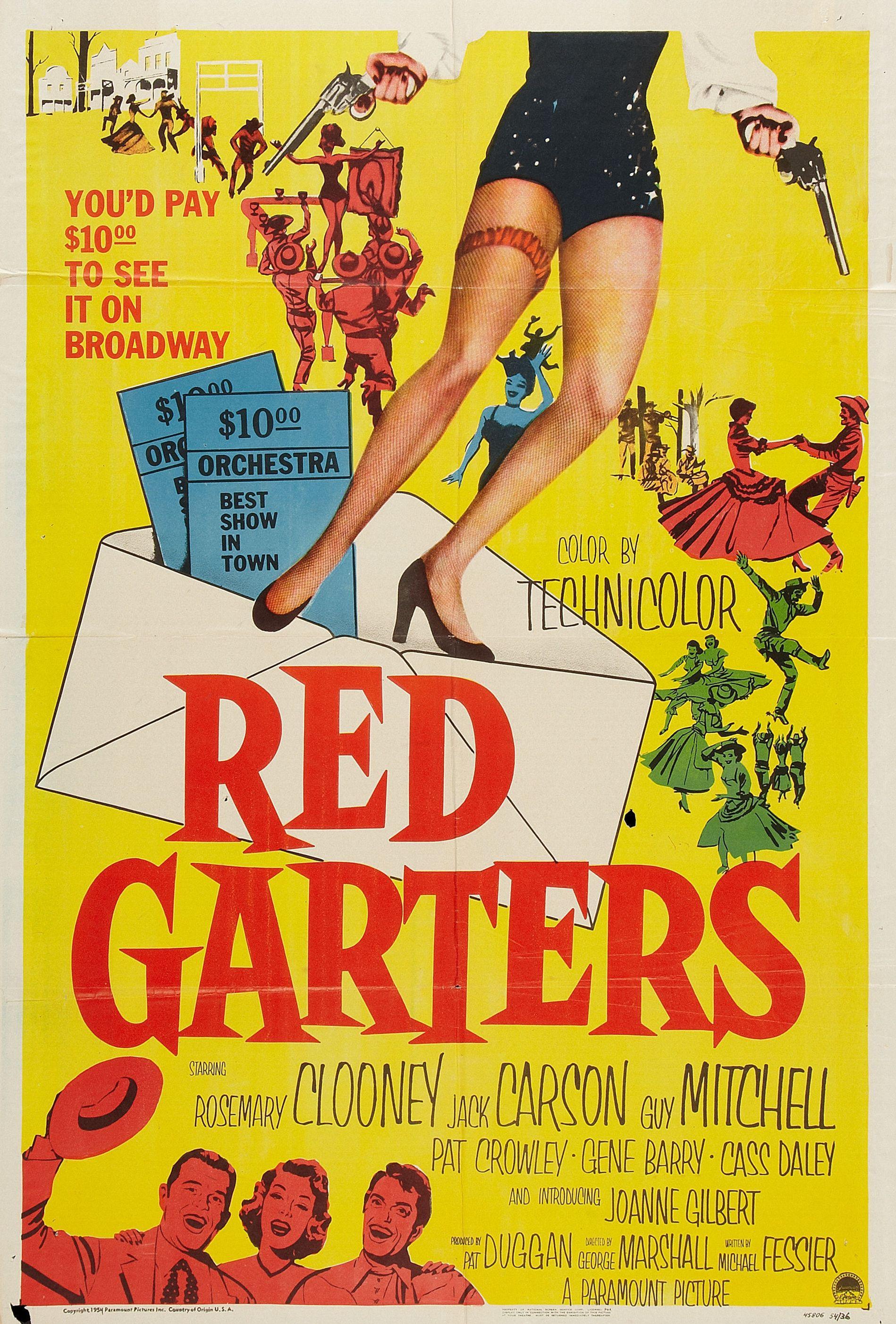 Постер фильма Красные подвязки | Red Garters