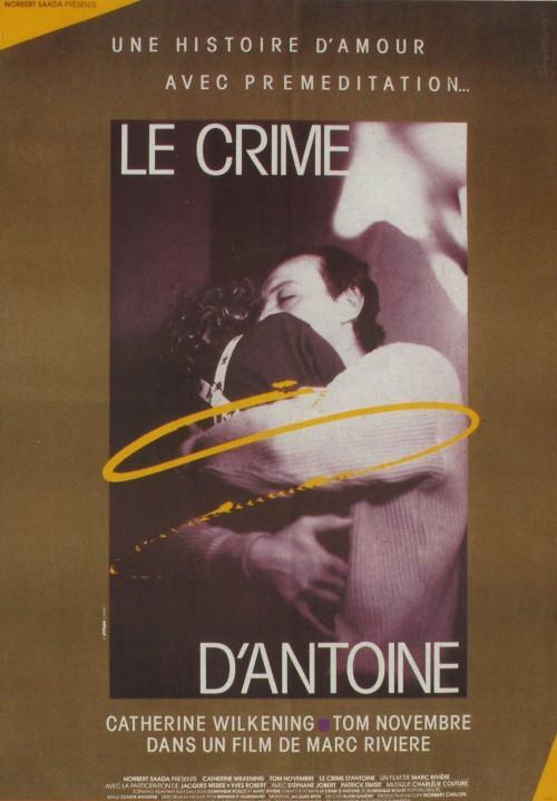 Постер фильма Преступление Антуана | crime d'Antoine