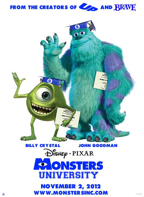 Постер фильма Университет монстров | Monsters University