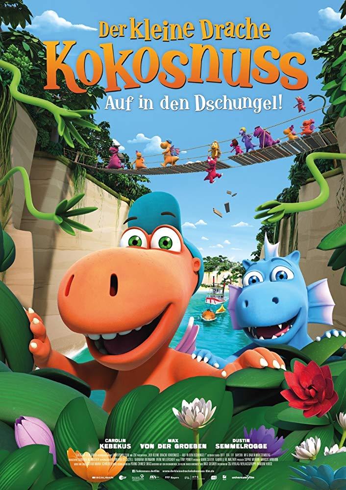 Постер фильма Кокоша: Маленький дракон в джунглях | Der kleine Drache Kokosnuss - Auf in den Dschungel!
