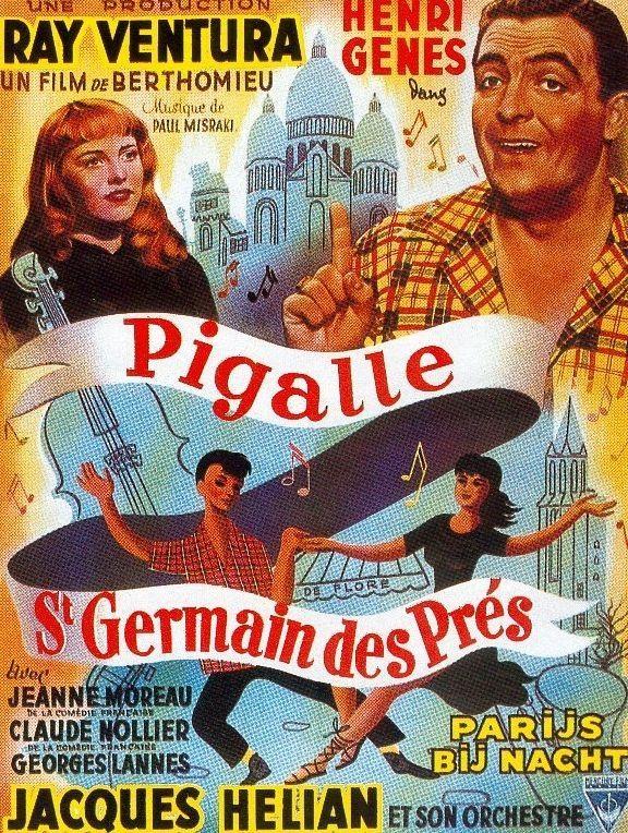 Постер фильма Сен-Жермен-де-Пре | Pigalle-Saint-Germain-des-Prés