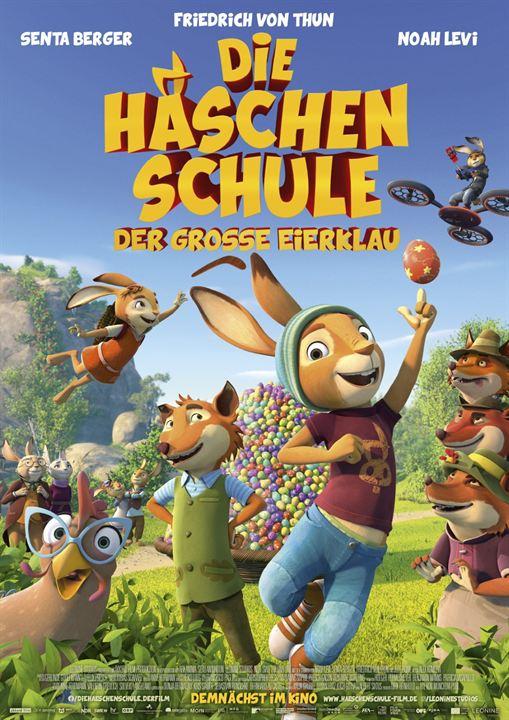 Постер фильма Братцы Кролики: Пасхальный переполох | Die Häschenschule - Der große Eierklau